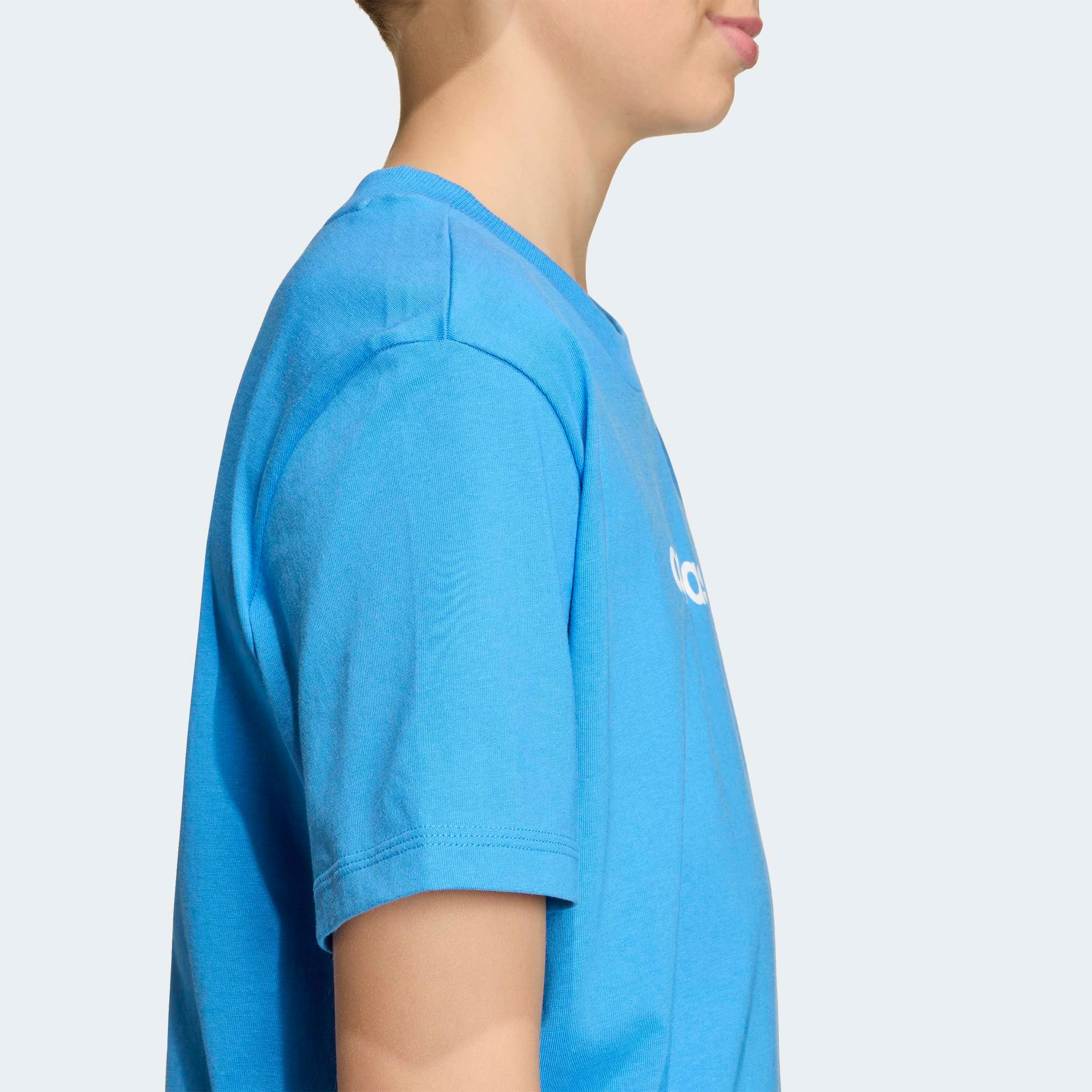adidas Sportswear T-Shirt »ESSENTIALS KIDS« für Kinder, mit Rundhalsausschnitt, ohne Verschluss, aus Baumwolle
