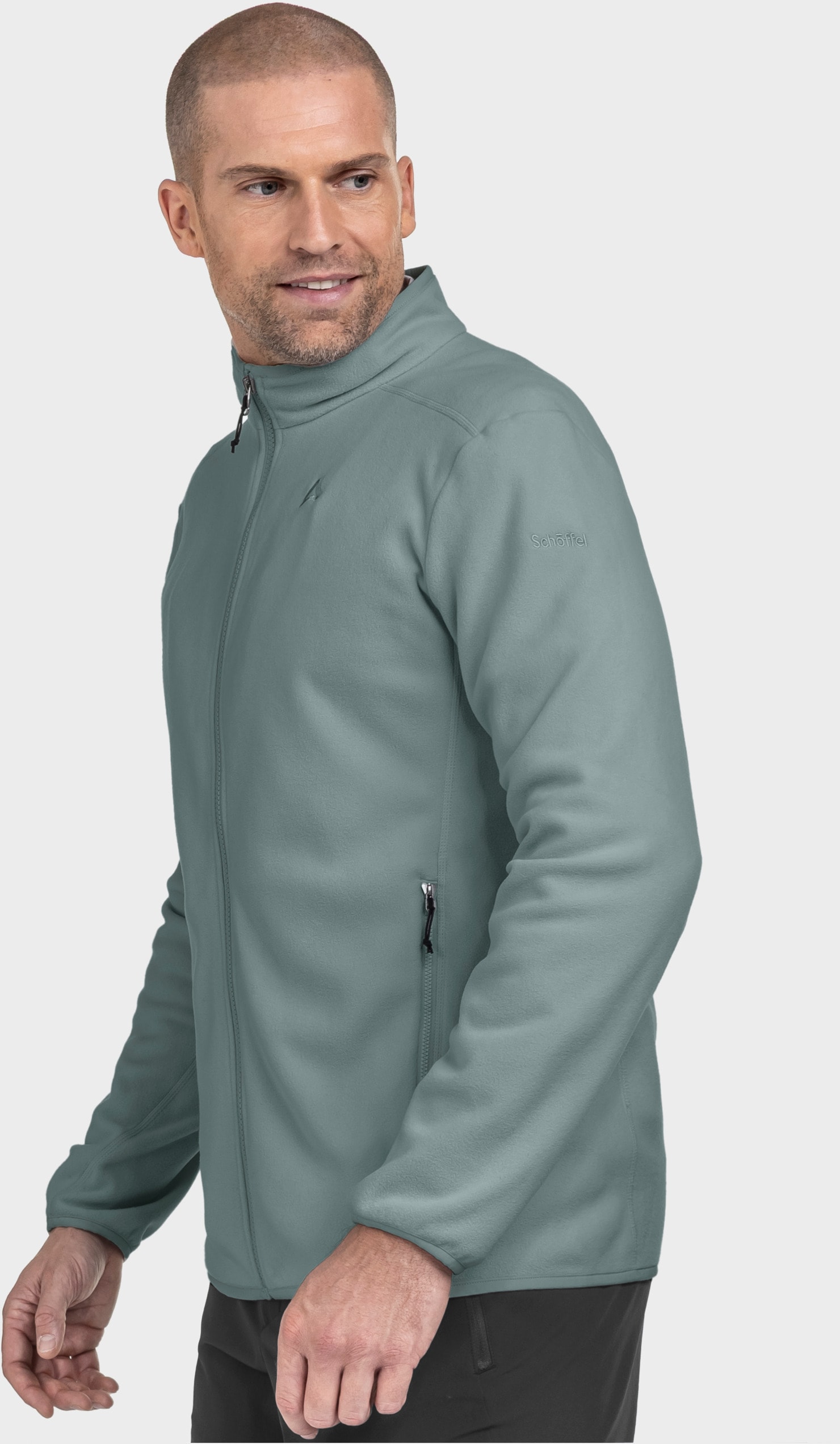 Schöffel Veste polaire »Fleece Jk Style Ash MNS« sans capuche