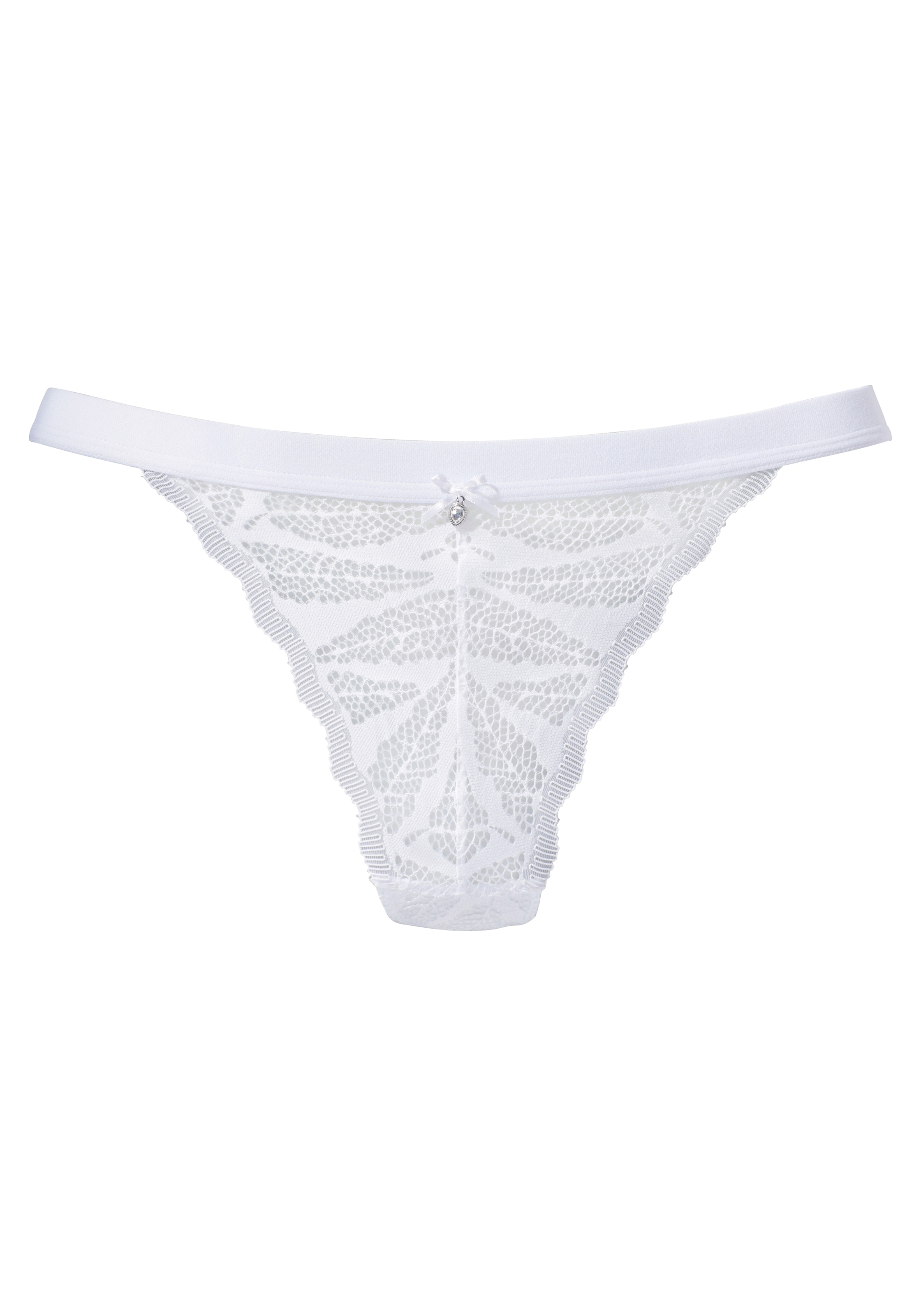 Vivance String aus offener, elastischer Jacquardspitze