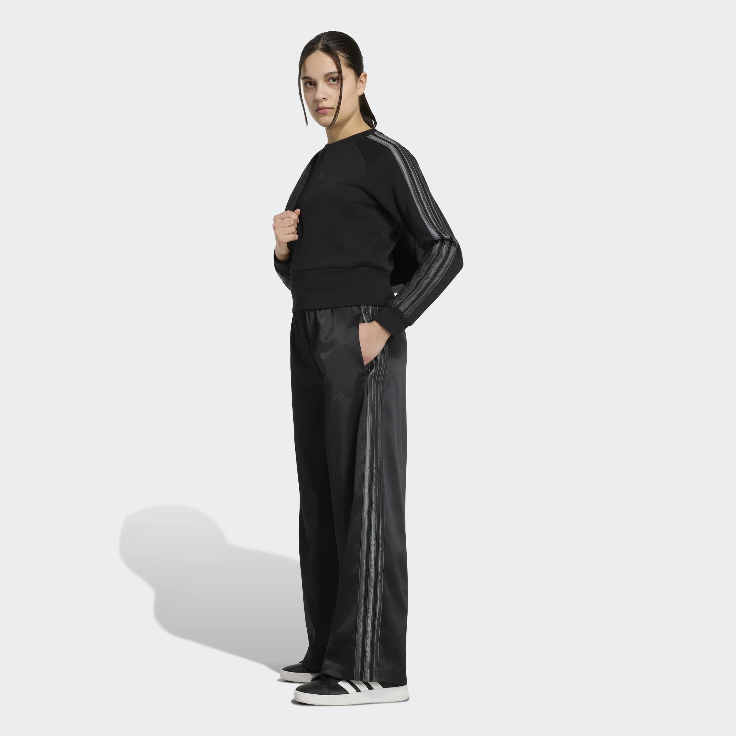 adidas Sportswear Pantalon de sport », WEITES BEIN«  pour enfants, sans fermeture, en polyester, coupe normale à ample