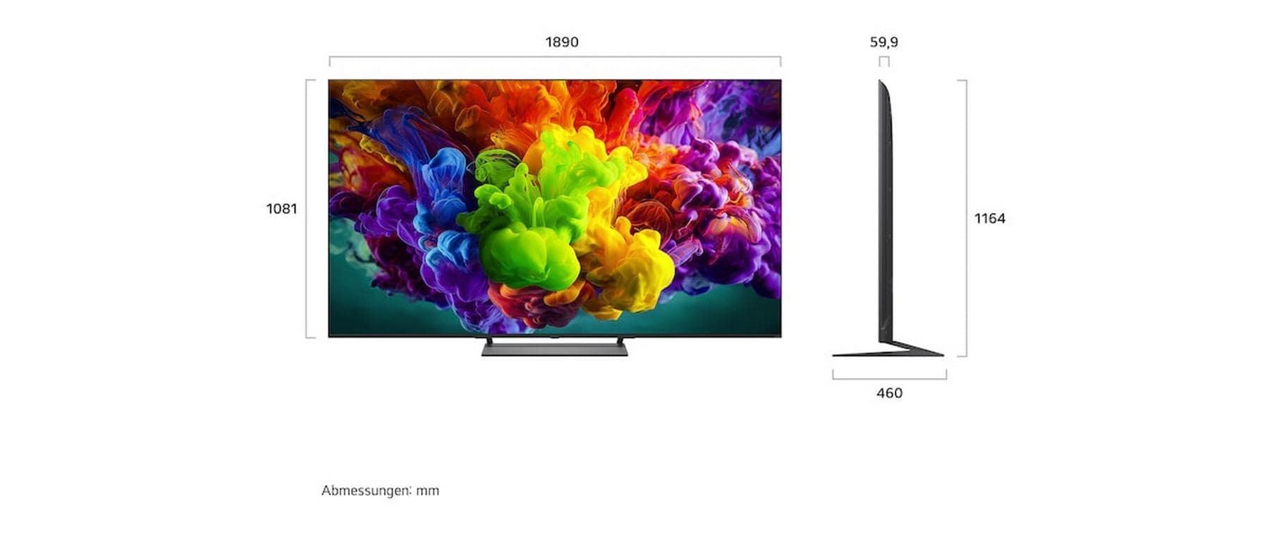 LG QNED-Fernseher »85QNED93B6A« 215 cm/85 ″