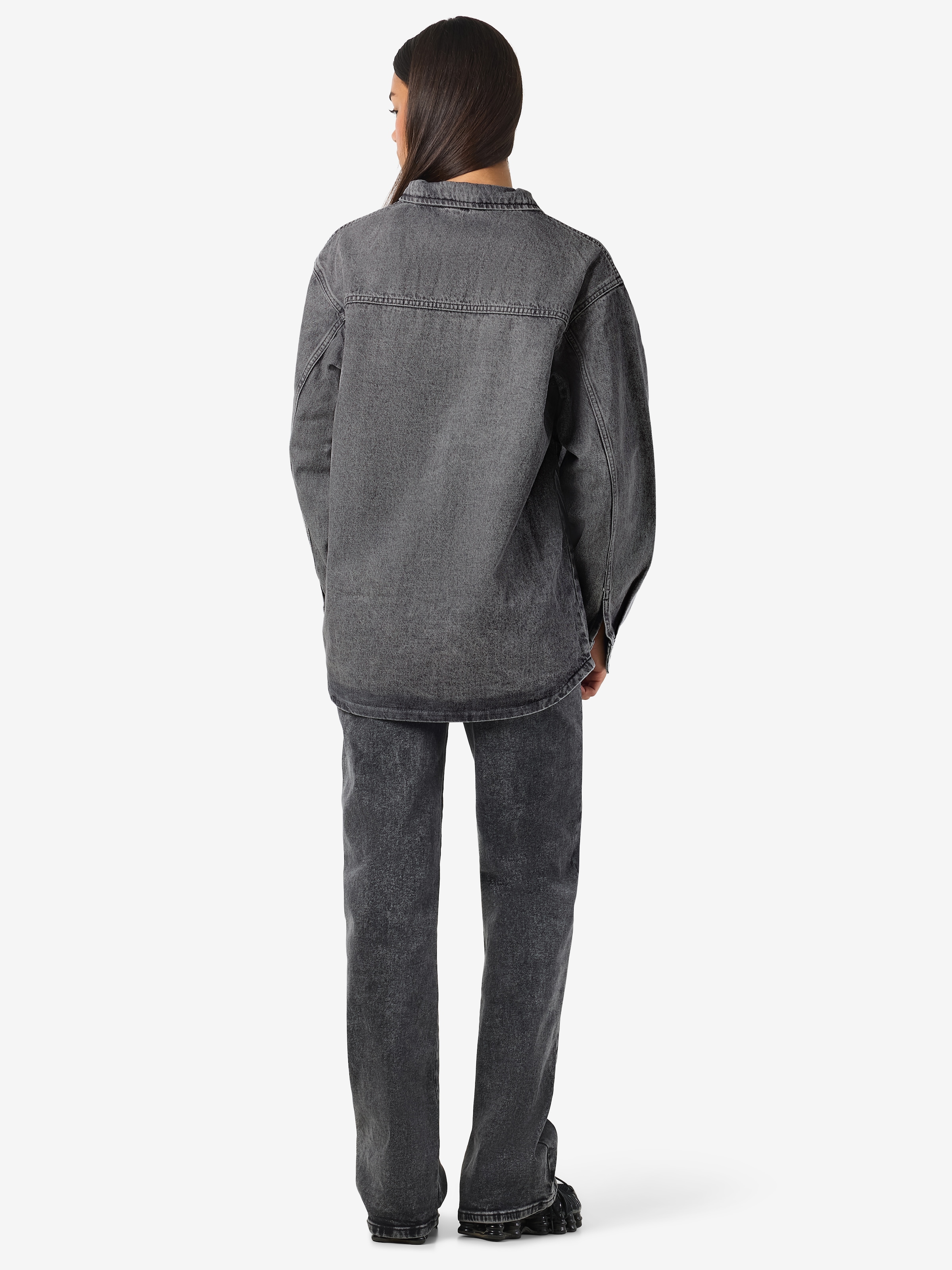 Noisy may Jeansjacke »NMALVA L/S DNM SHACKET AZ450MG NOOS«