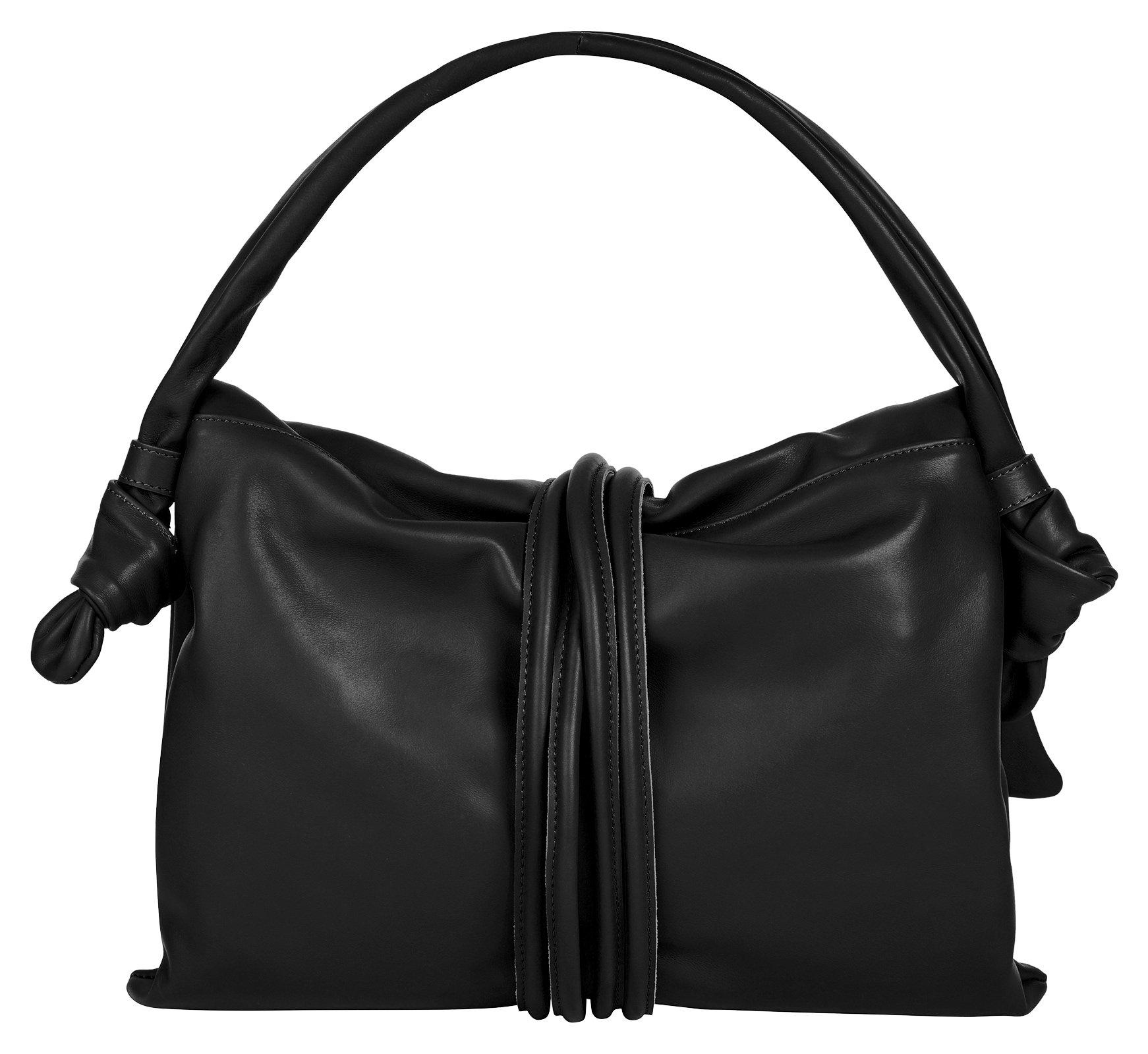 Samantha Look Henkeltasche echt Leder, Made in Italy