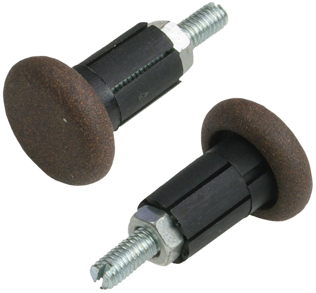 Liedeco Gardinenstange »Esp Endkappe« Ø 16 mm 1 läufig-läufig Fixmass 1-läufig im Fixmass Ø 16 mm