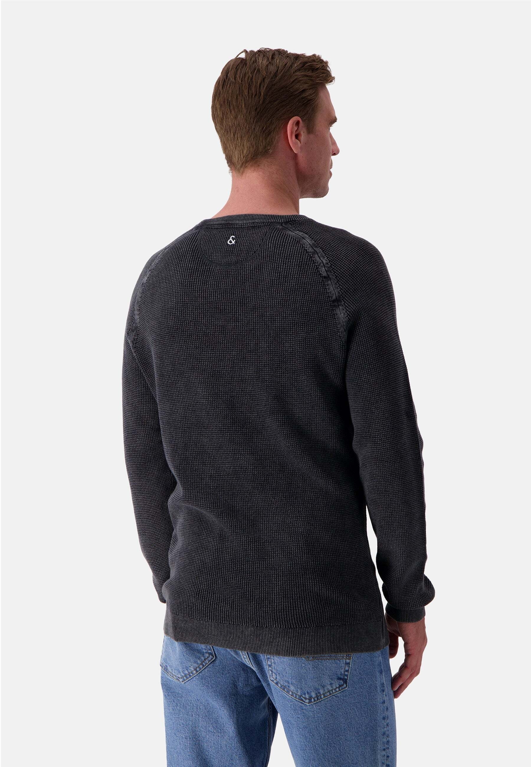 colours & sons Pull en tricot »colours & sons Pullover Roundneck Washed«