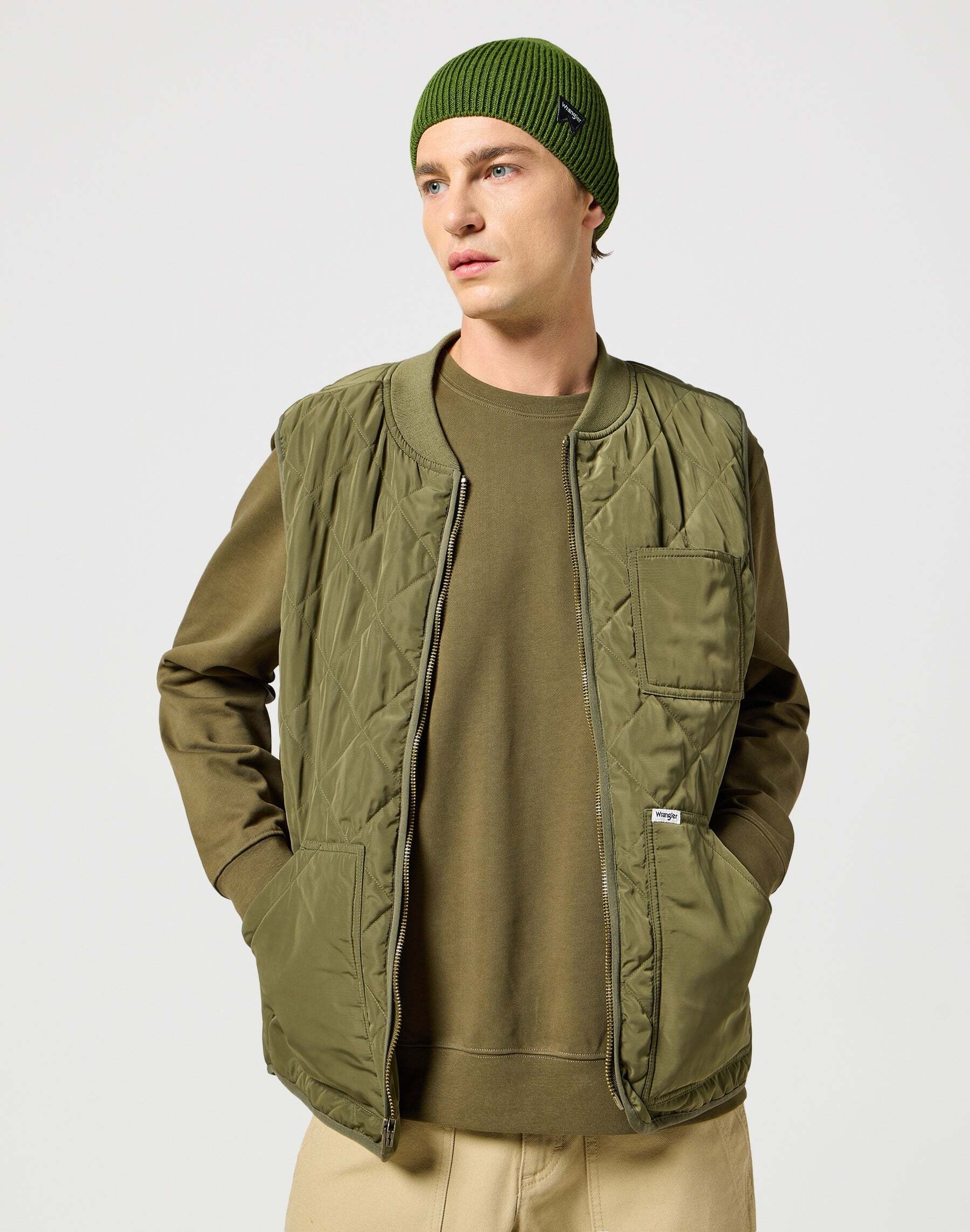 Wrangler Strickmütze »WRANGLER Mütze Easy Beanie«