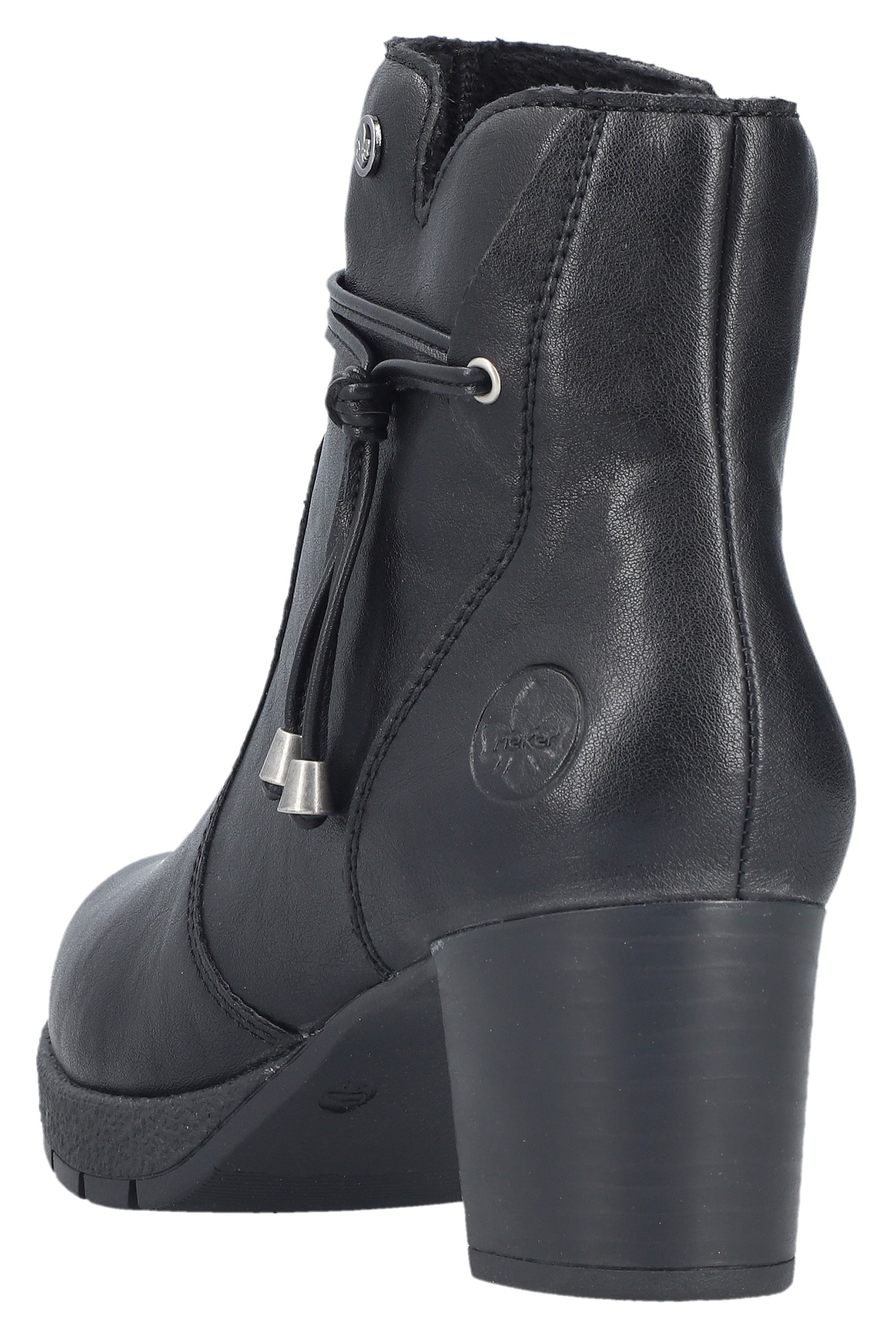 Rieker Bottines  Businessstiefelette, Blockabsatz, Boots in schmler Form