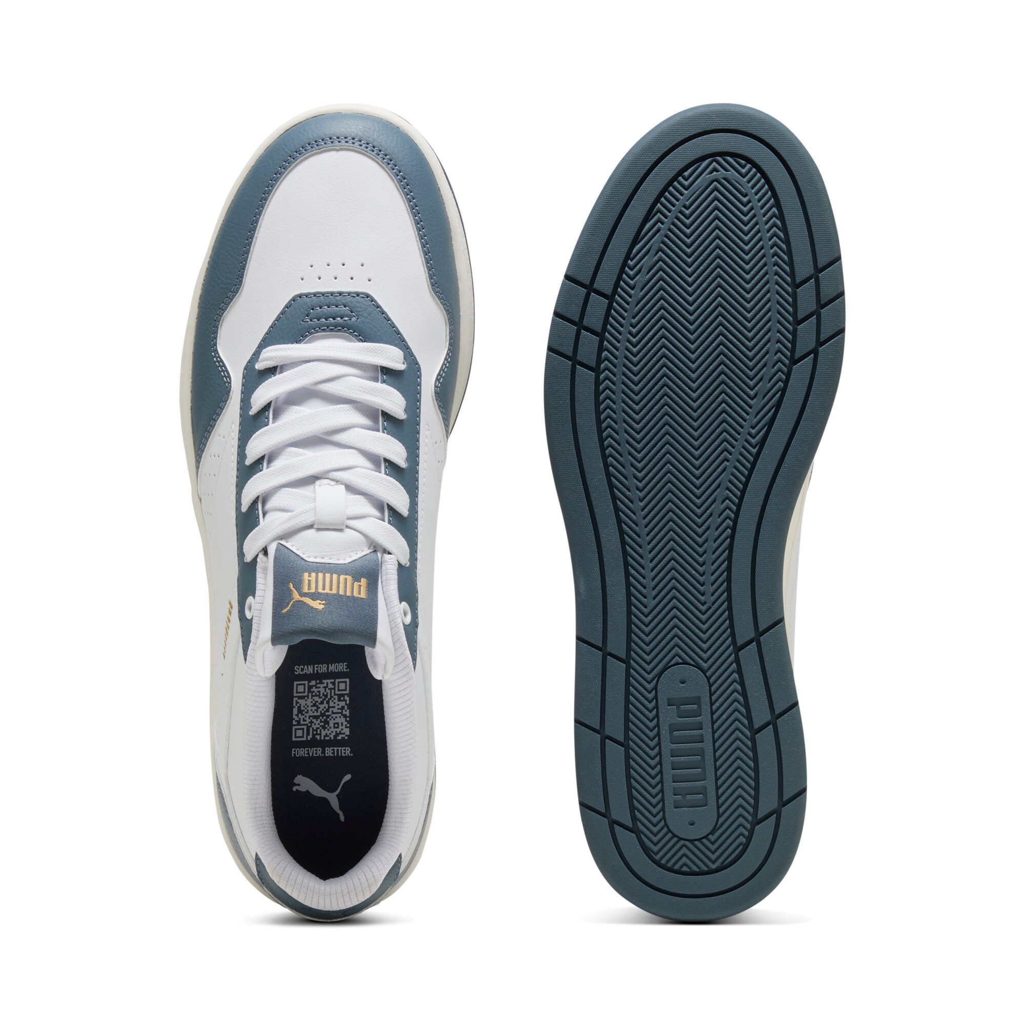 PUMA Sneakers »COURT CLASSIC«  pour usages sportifs, avec semelle extérieure en caoutchouc, fermeture à lacets