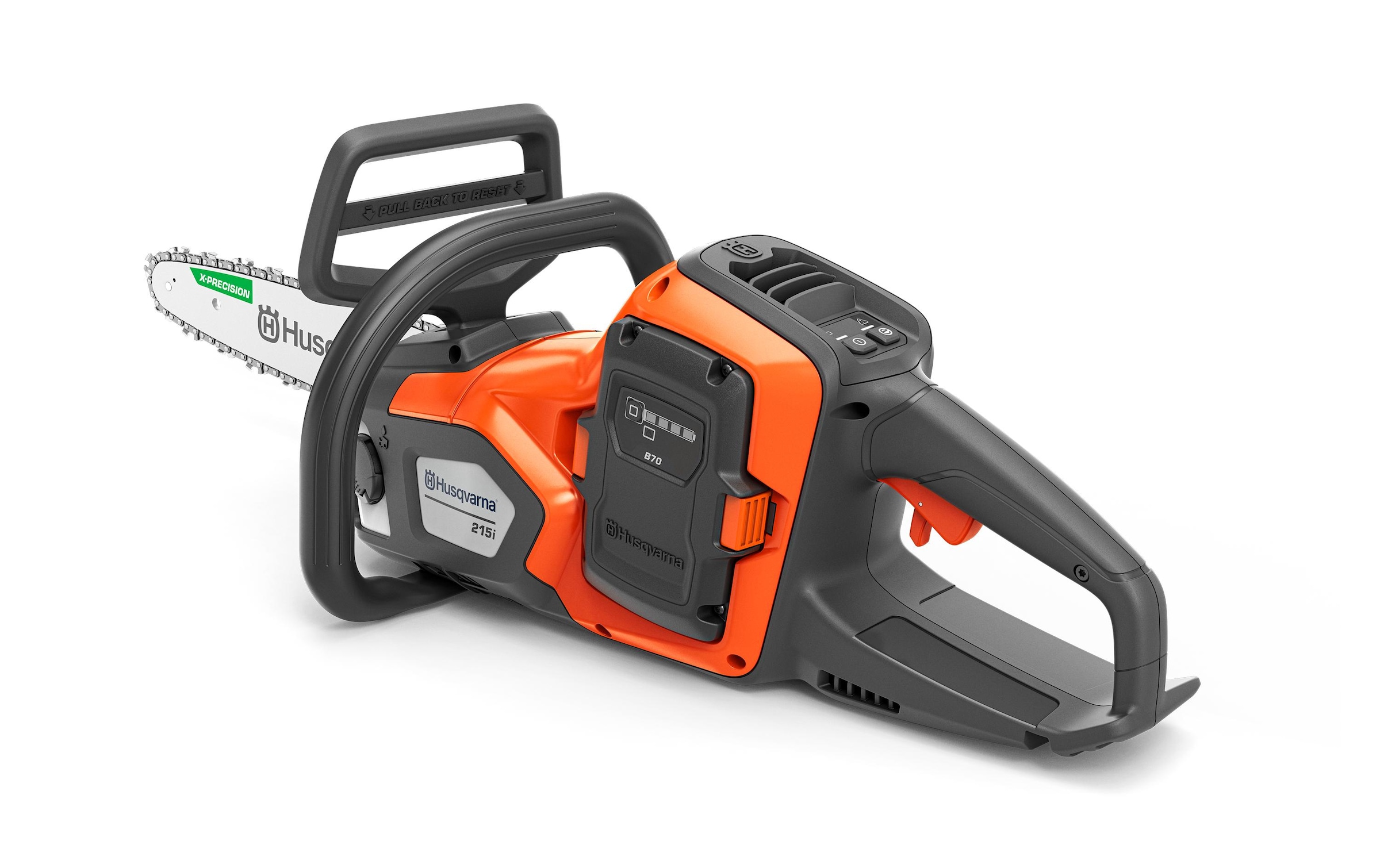 Husqvarna Tronçonneuse à batterie »215i mit Akku und Ladegerät« Leistungsstarke, kabellose Motorsäge für präzises Schneiden