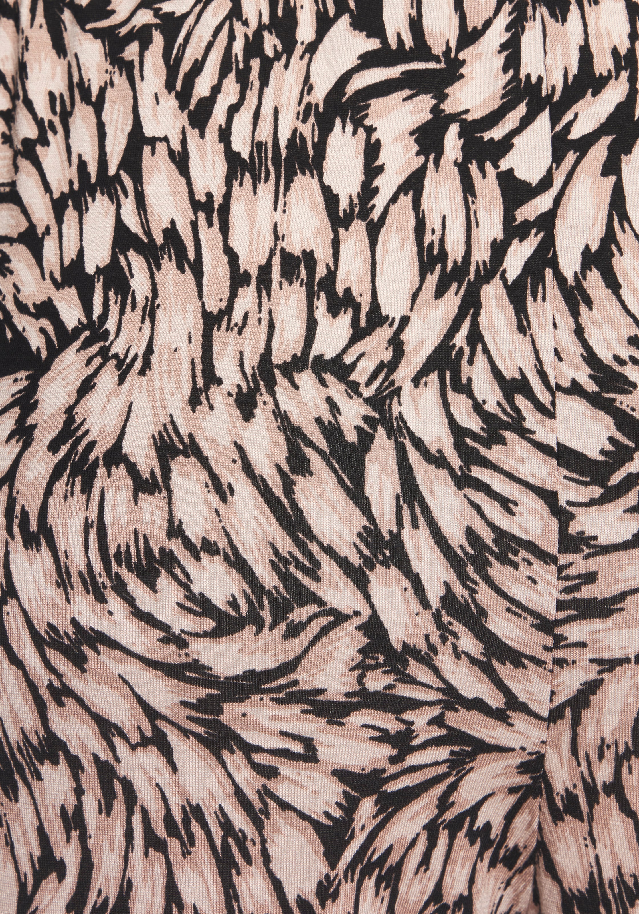 Buffalo Pantalon en jersey  mit Alloverprint, sommerliche Schlupfhose mit Taschen, Strandhose