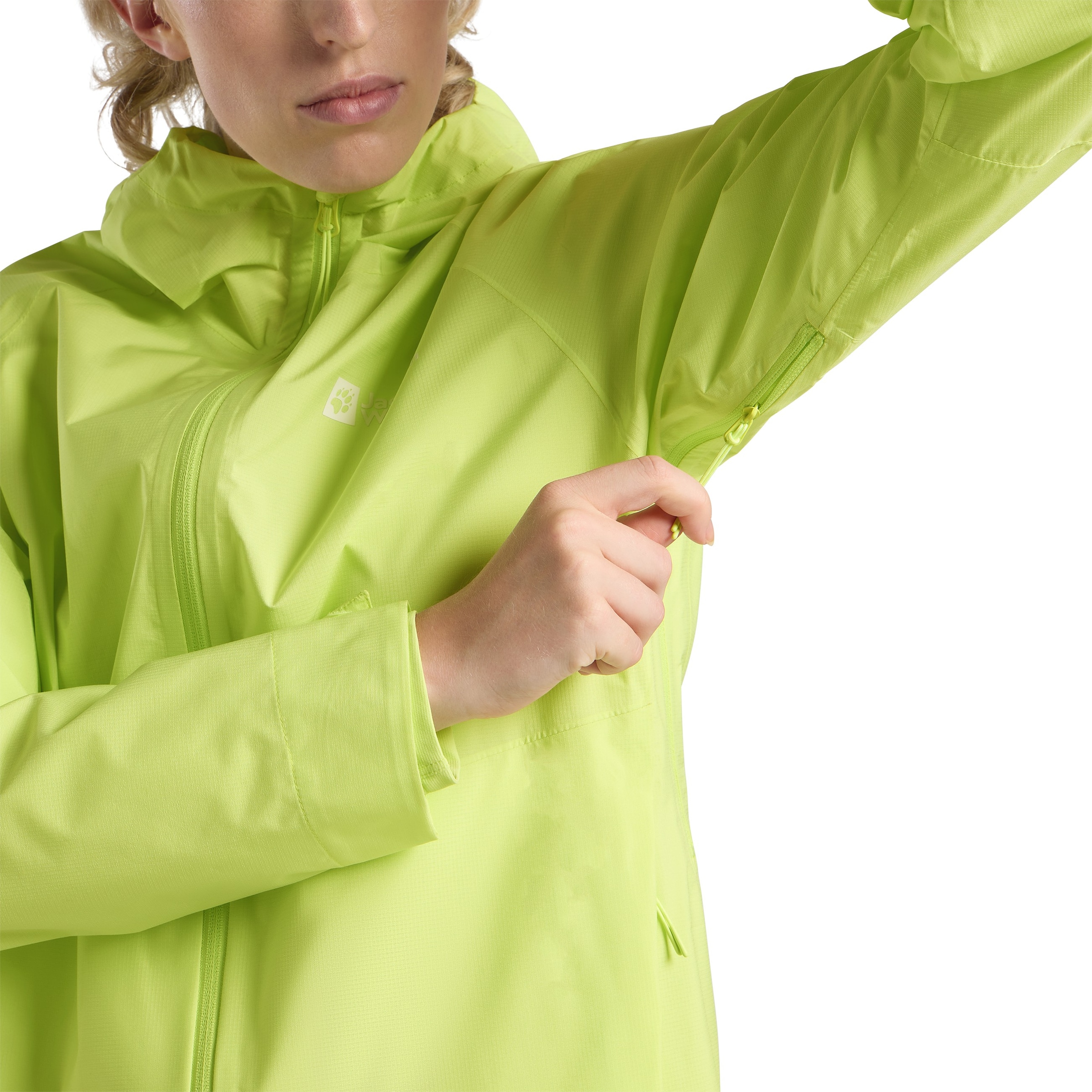 Jack Wolfskin Outdoorjacke »PRELIGHT 2.5L LT JKT W« mit Kapuze