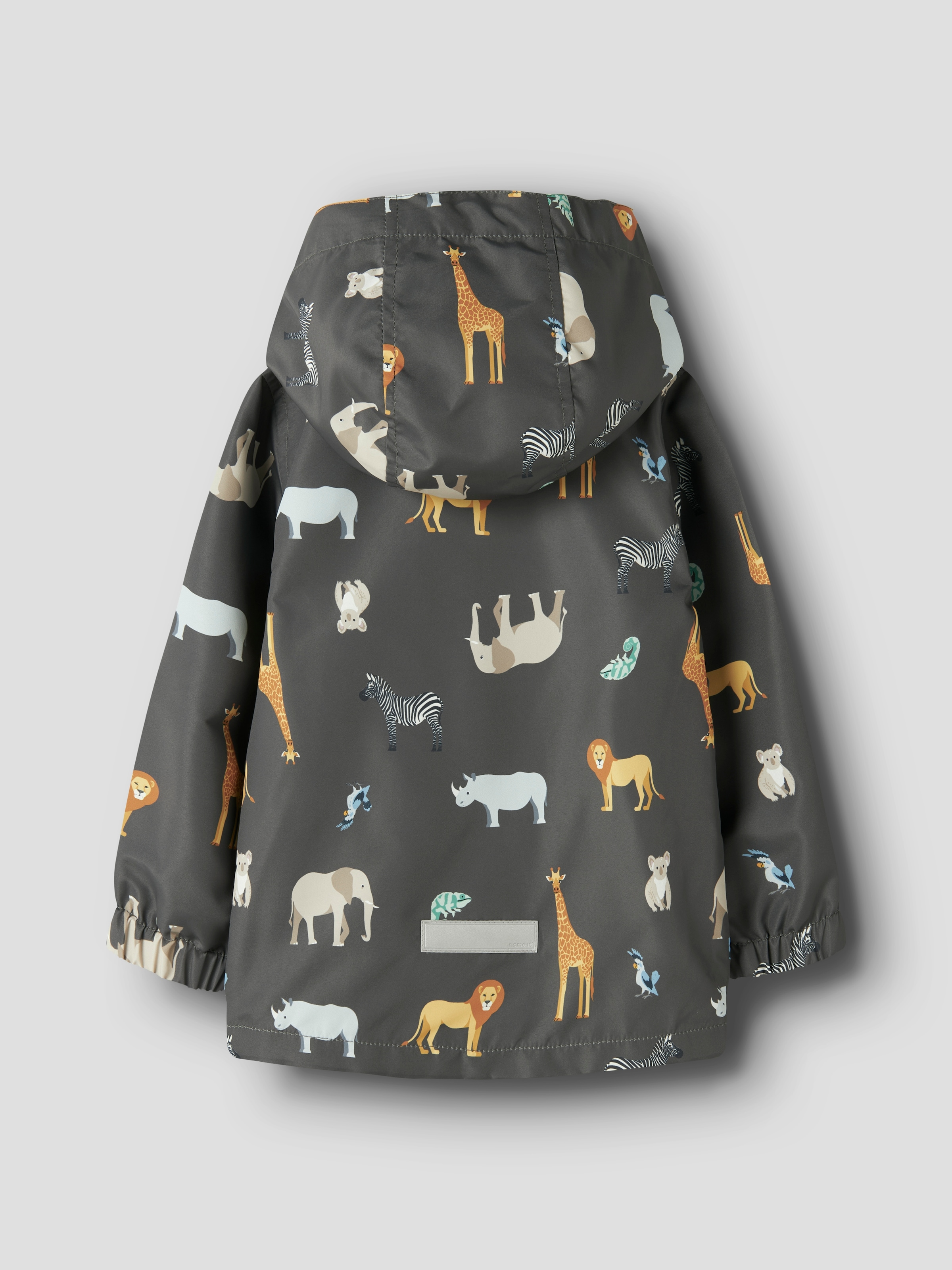 Name It Veste d'extérieur »NMMMAX JACKET LI AOP NOOS« avec capuche Détails réfléchissants, déperlant