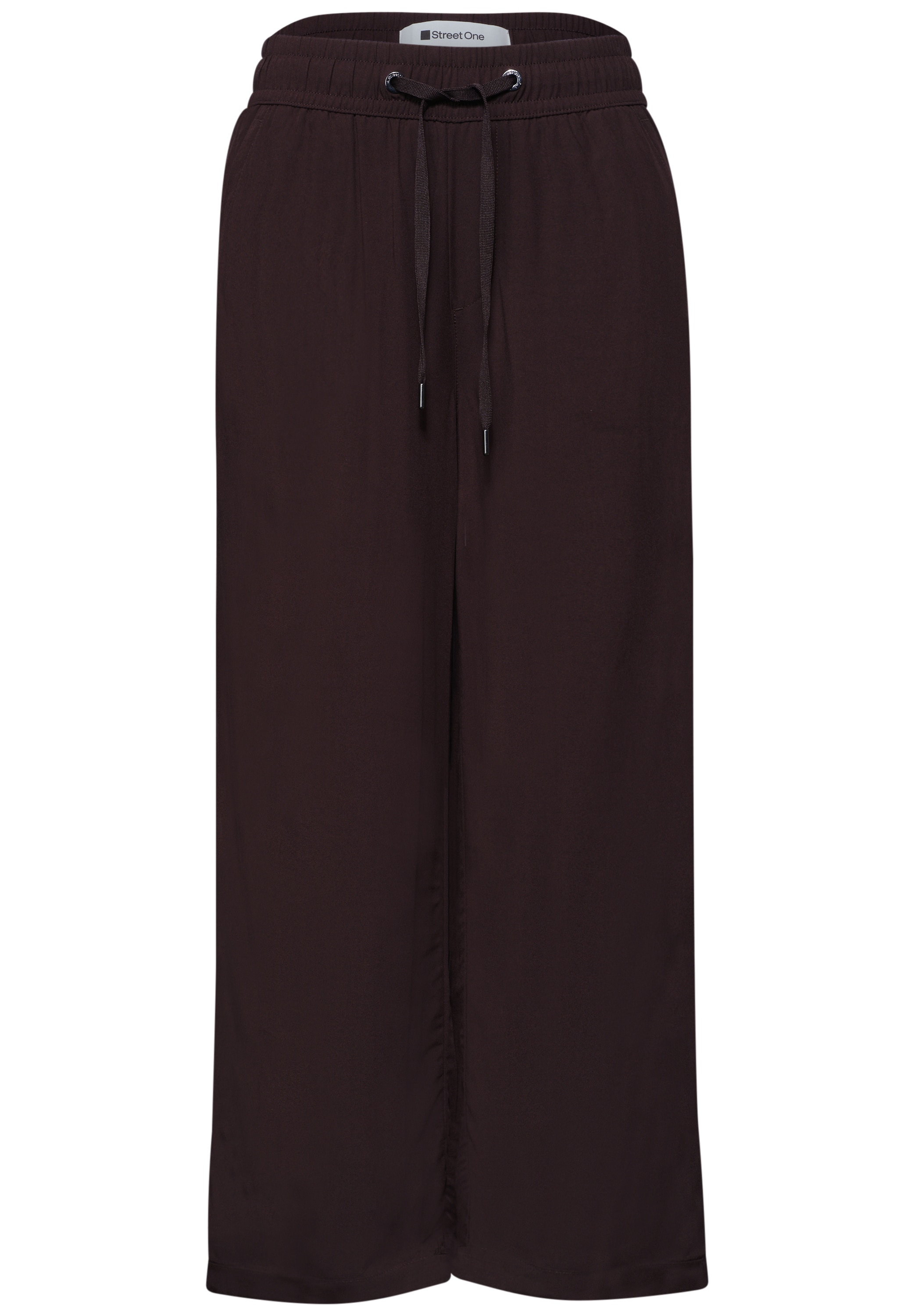 STREET ONE Stoffhose »Style Emee«  3/4-Sommerhose mit elastischem Bund und Tunnelzug