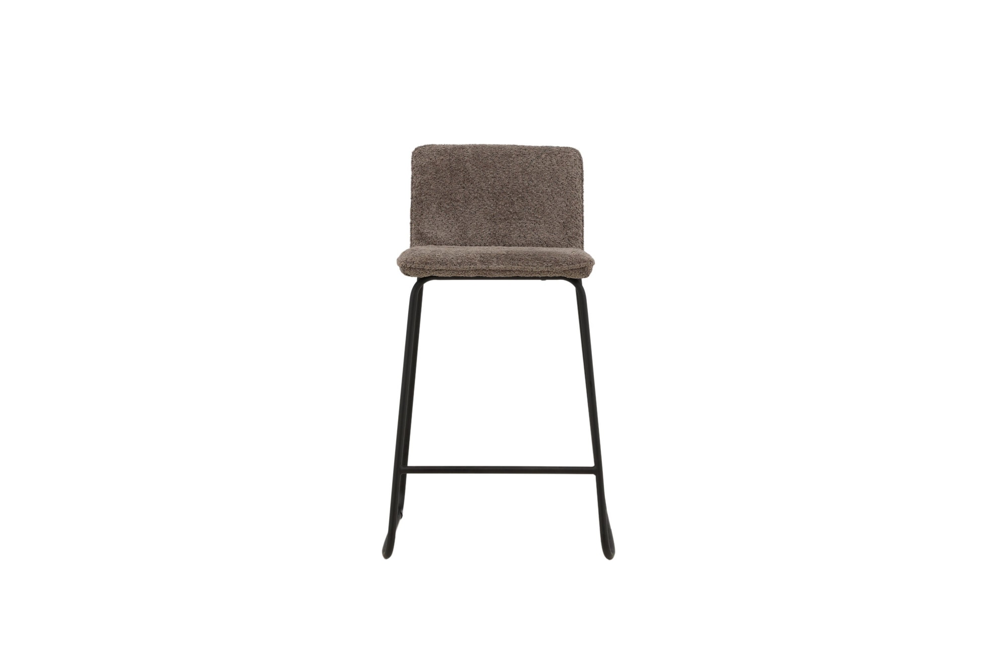 Venture Home Tabouret de bar »Bisbee, 2er-Set Barhocker mit Fussstütze, belastbar bis 120 kg« Ensemble, 2 cuis tlg. Tresenstuhl, weicher Bezug, Stahlbeine, Fussstütze, modern