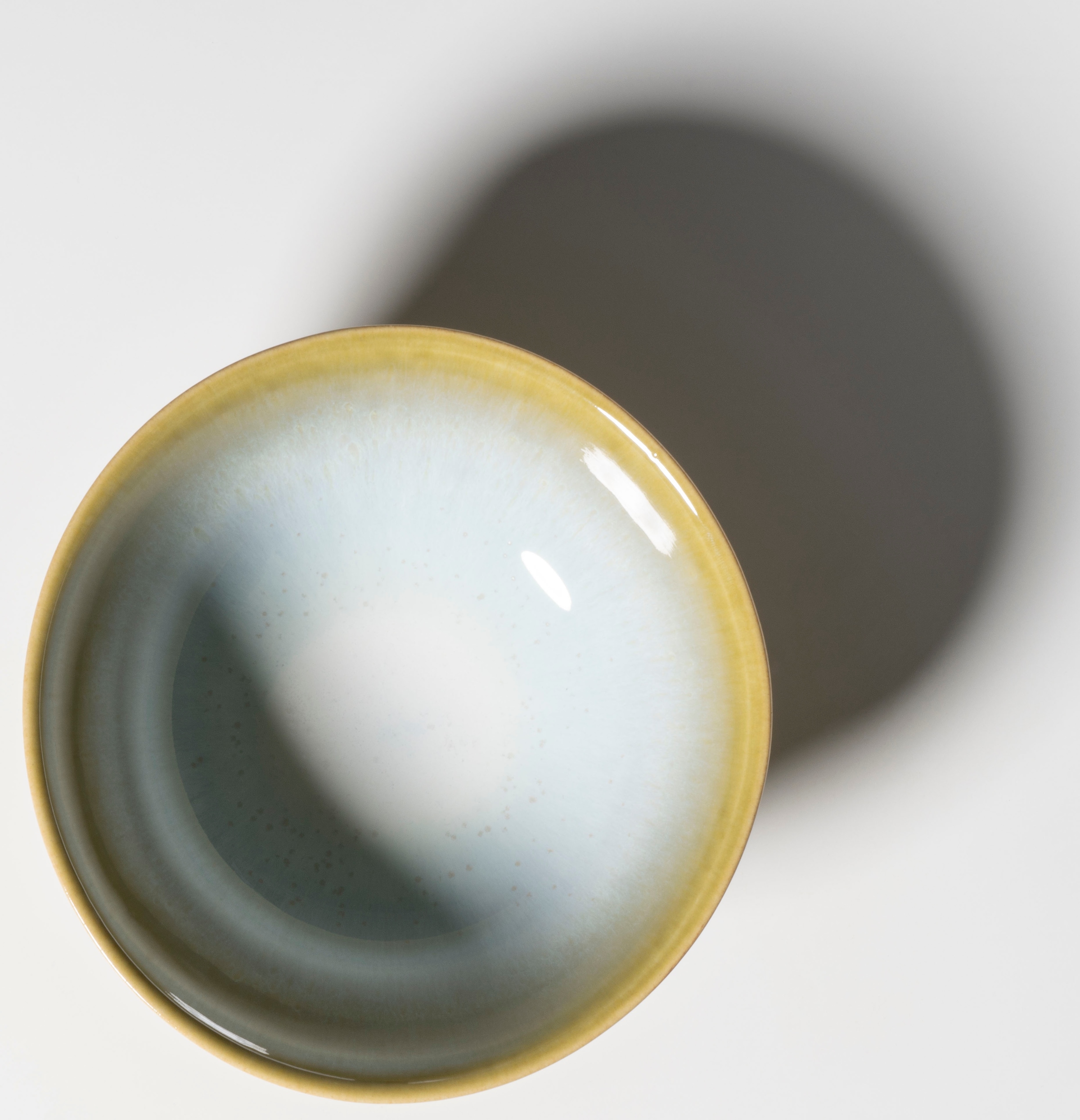 gipfelstück Bol à céréales »Flussufer« 4 cuis Reaktivglasur, aussergewöhnlicher, visueller Farbverlauf, Ø 15 cm