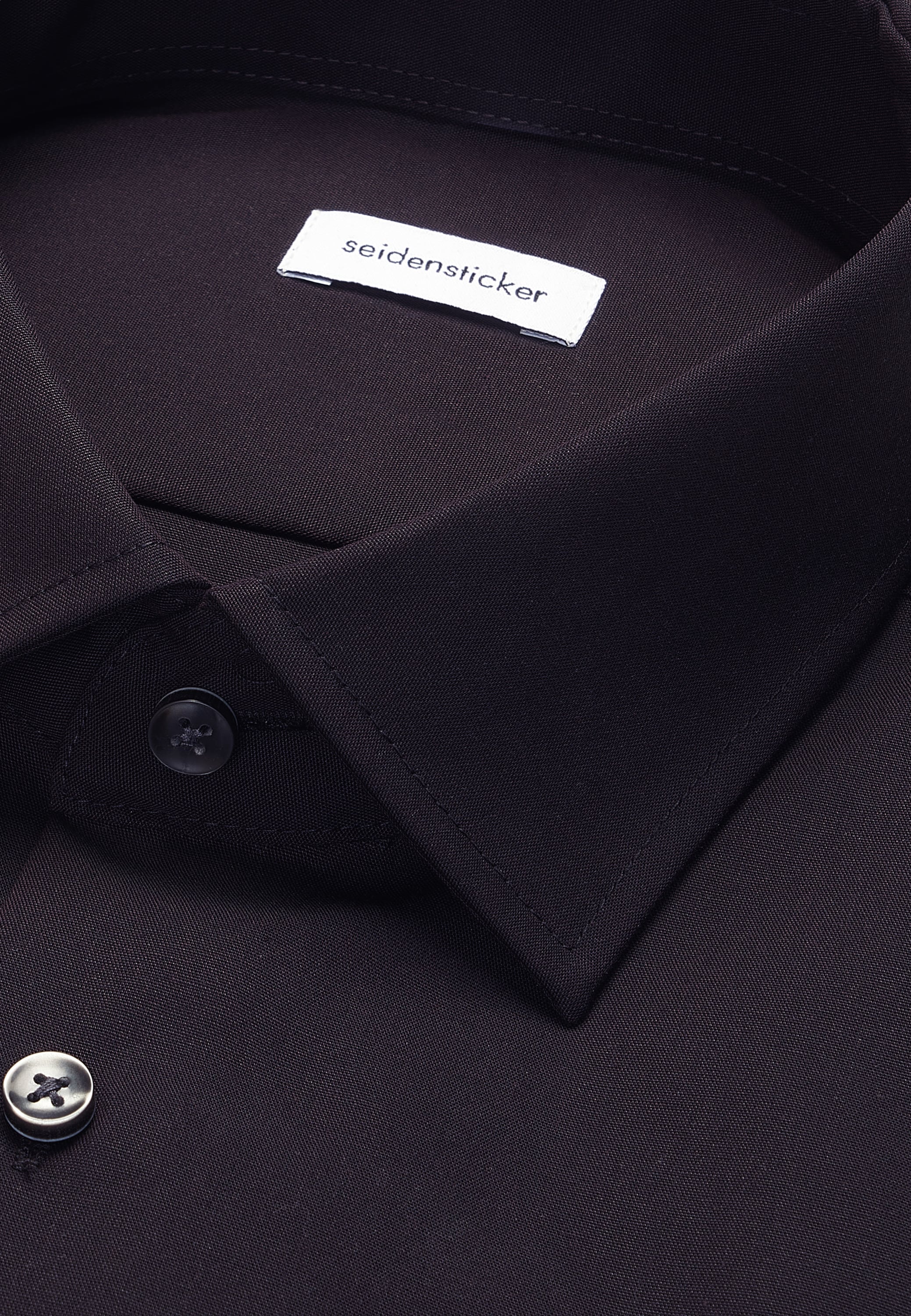 seidensticker Chemise d'affaires »Schwarze Rose« col Kent 1/2 Regular uni