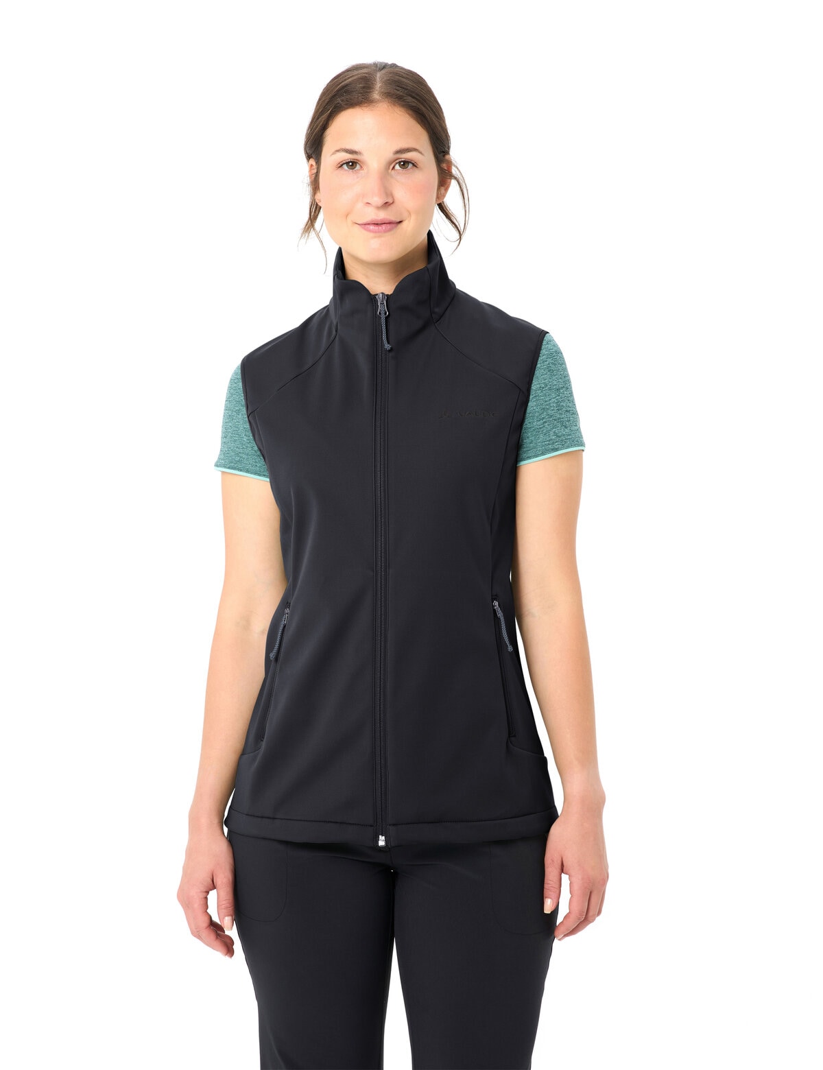 VAUDE Softshellweste »Women's Everhike Softshell Vest« windabweisend, wasserabweisende Oberfläche, wärmeisolierend