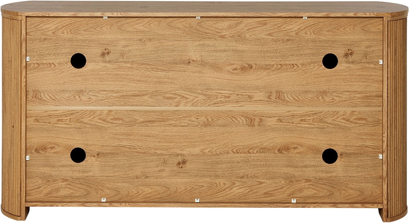 Jahnke TV-Board »MOON TV 175« 1 Stk. tlg. Sideboard, 2 Türen & 3 Schubladen, abgerundet, Breite ca. 160 cm