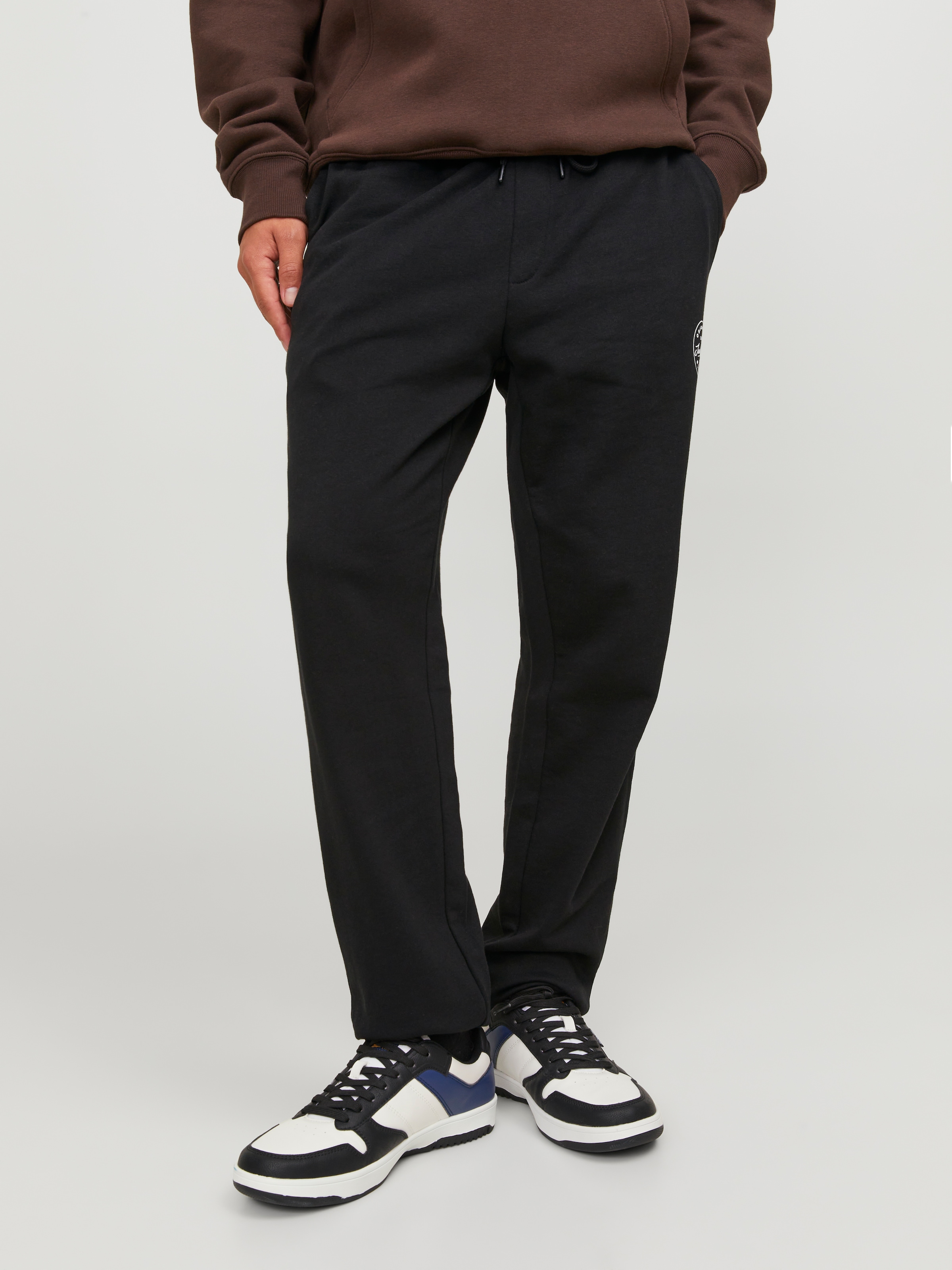 Jack & Jones Sweathose »JPSTGORDON Jogpants mit Kordelzug und bequemem Schnitt«  unifarben, modisch, bequem, Baumwolle