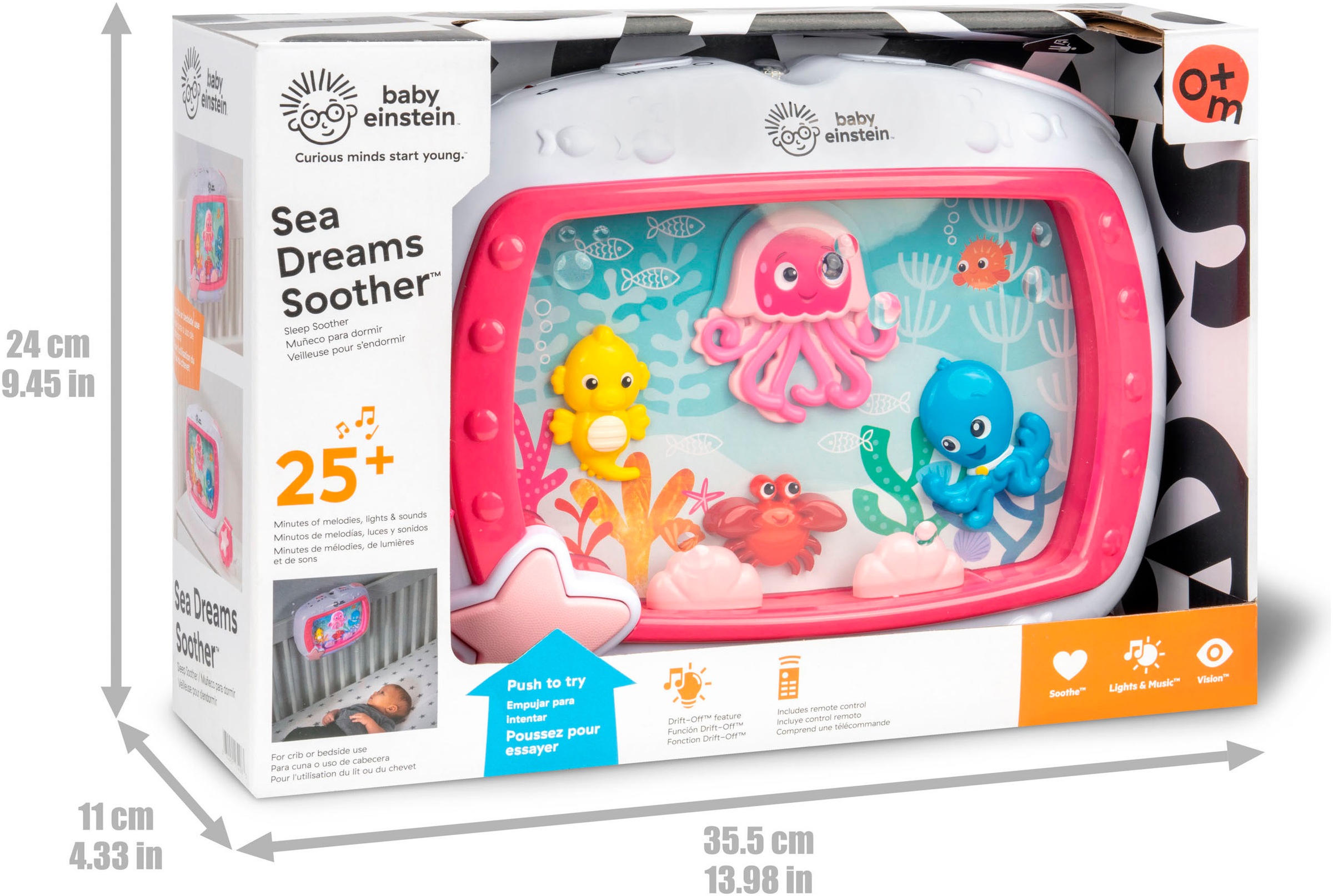 Baby Einstein Veilleuse »Sea Dreams Soother Sleep Soother« inklusive Fernbedienung