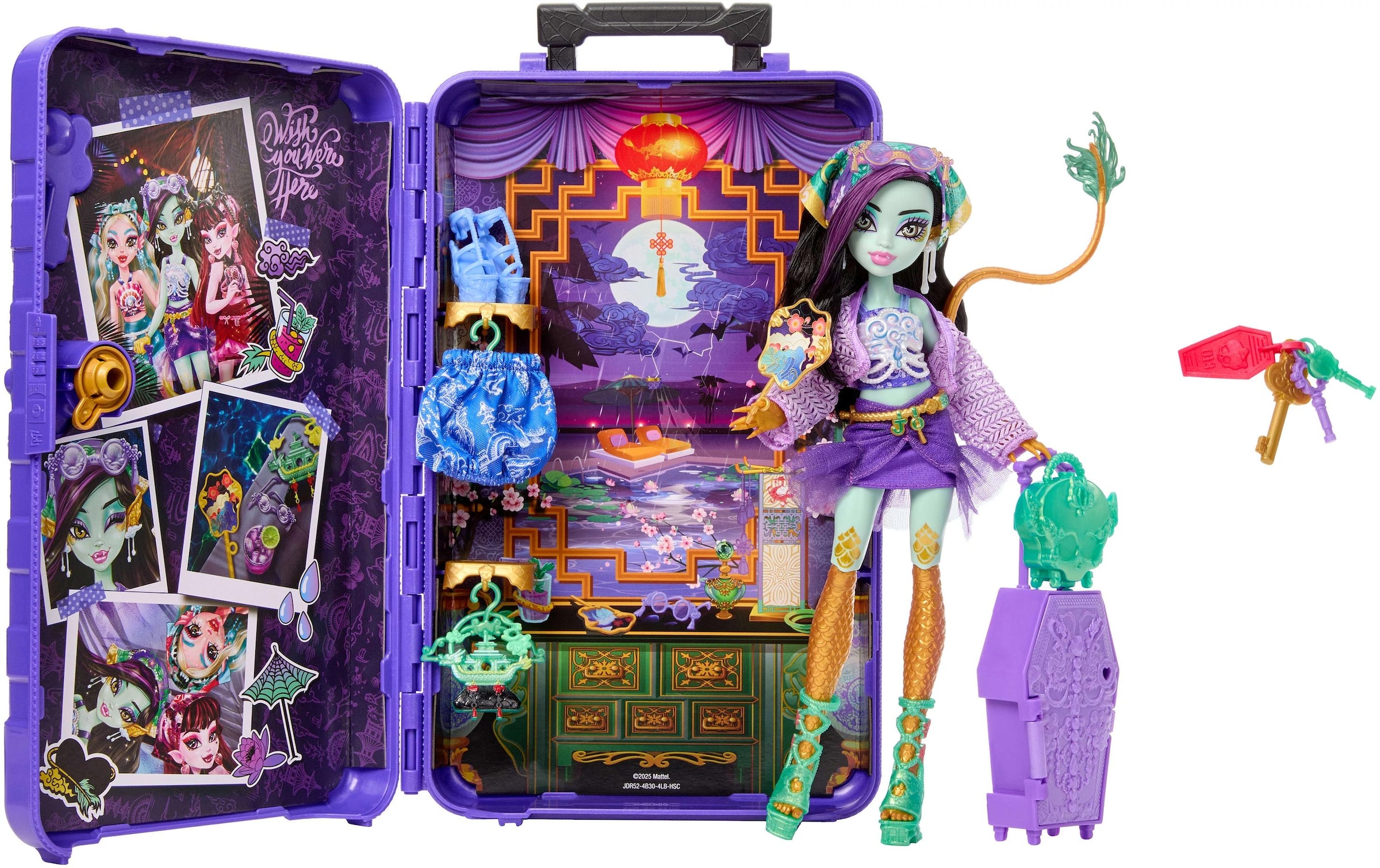 MonsterHigh™ Anziehpuppe »Monster High Verborgene Schätze Oase Jinafire«