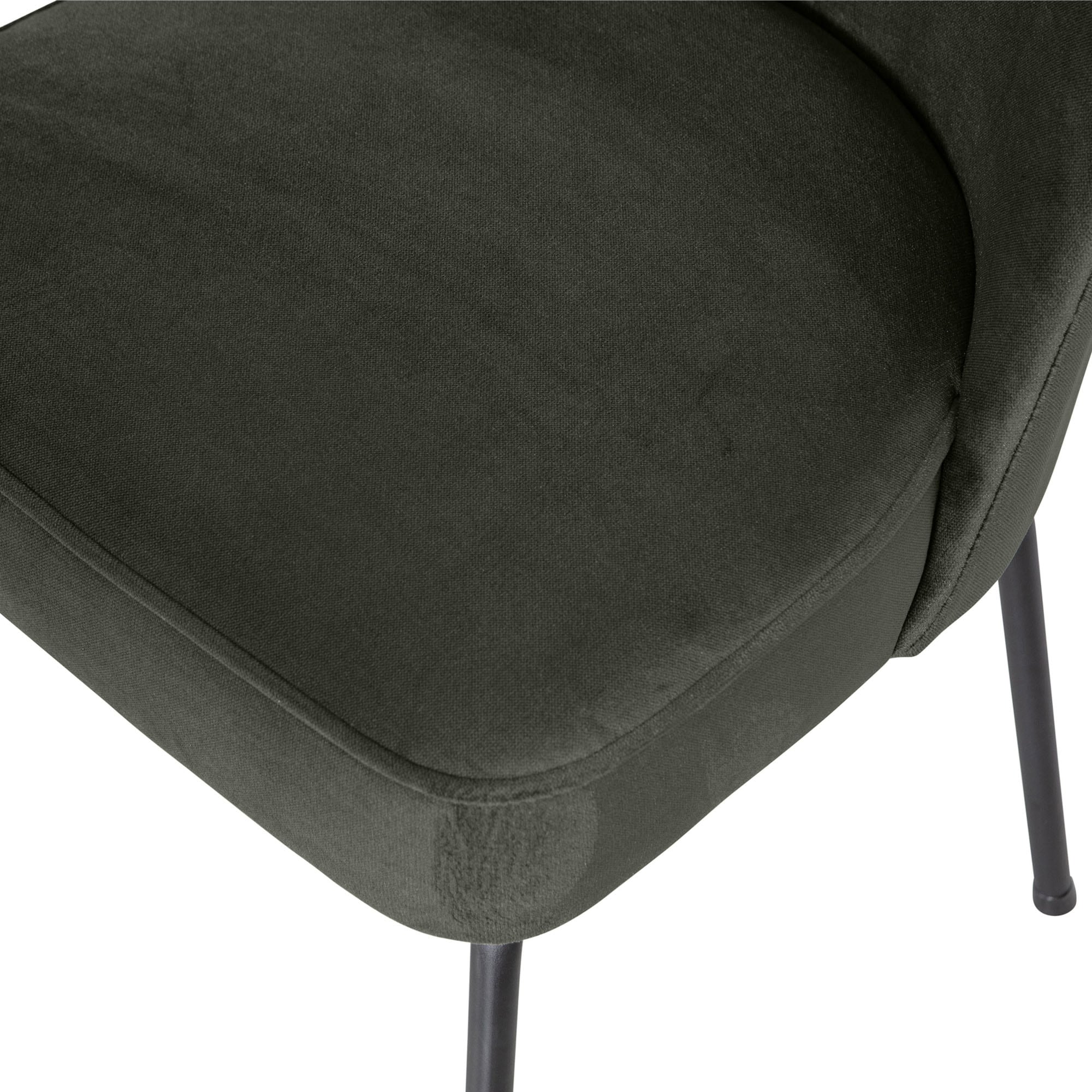 WOOOD Esszimmerstuhl »Vogue mit bezug und 3D-Muster, B 50 x T 57 x H 83 cm (2er-Set)« (Set) 2 Stk.Polsterstuhl, 4-Fuss-Metallgestell, Breite 50 cm