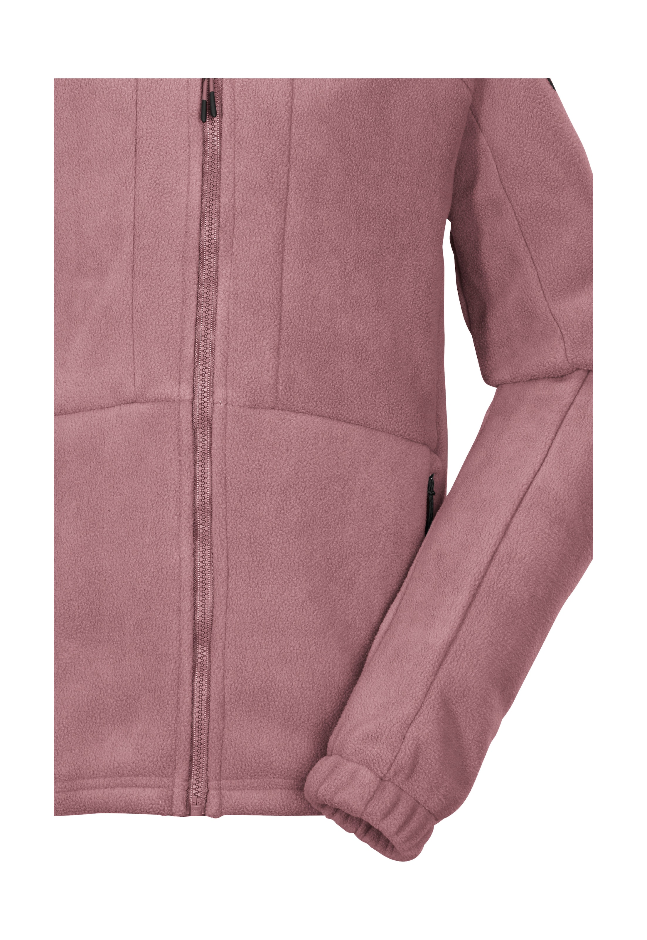 Killtec Veste polaire »KOW 216 GRLS FLC JCKT« veste polaire avec protège-menton, côtes élastiques et poches zippées