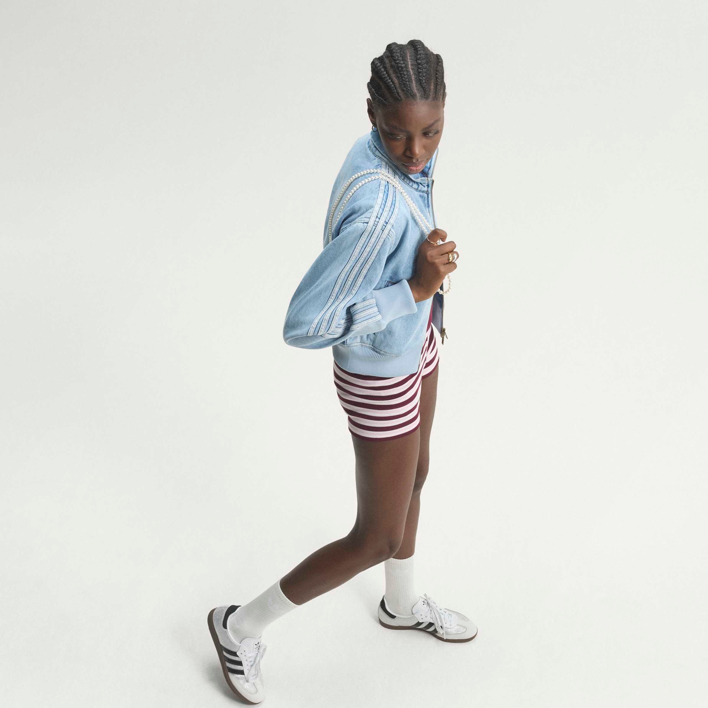 adidas Originals Veste en jean »FIREBIRD DENIM TRACK«