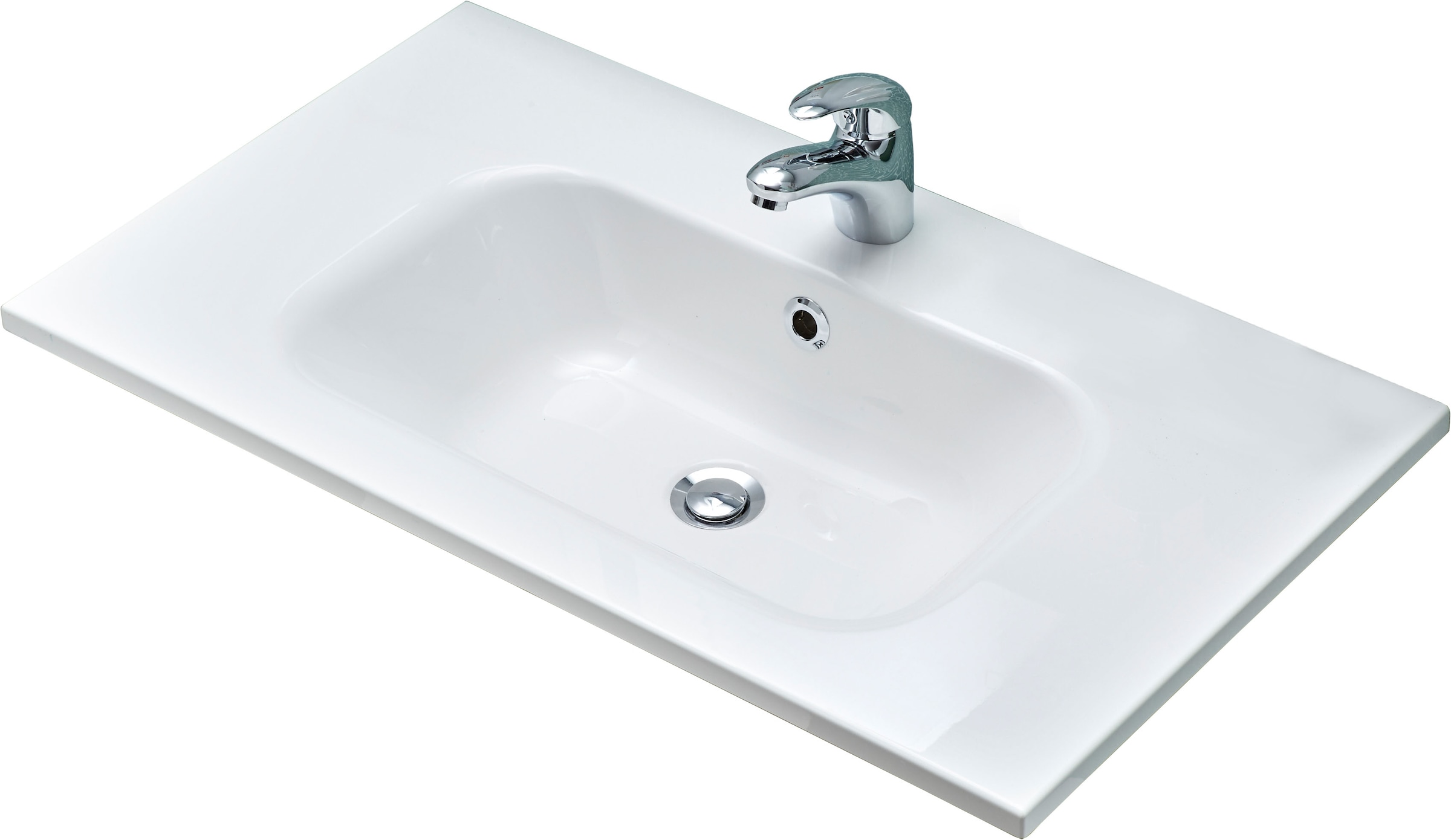 Saphir Badmöbel-Set »Mineralmarmor-Waschisch und Waschtischunterschrank« 2 Stk. tlg.