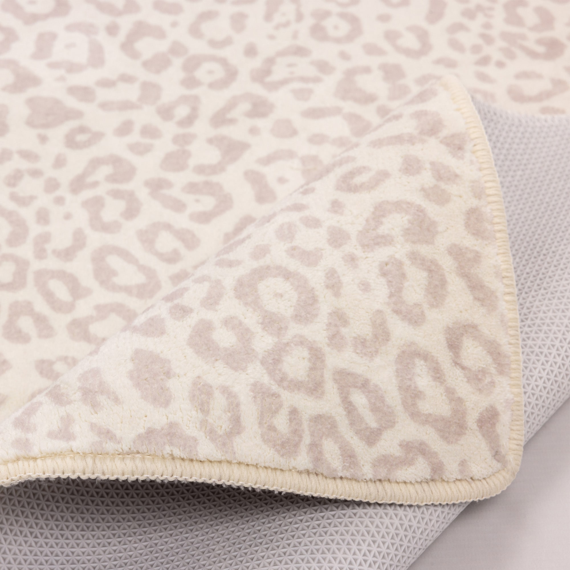Gino Falcone Tapis de bain »Aquata GF-171, Badvorleger, Badezimmer Teppich« Höhe 7 mm revêtement antidérapant compatible chauffage au sol Tapis de salle de bain, imprimé, motif léopard, rectangulaire