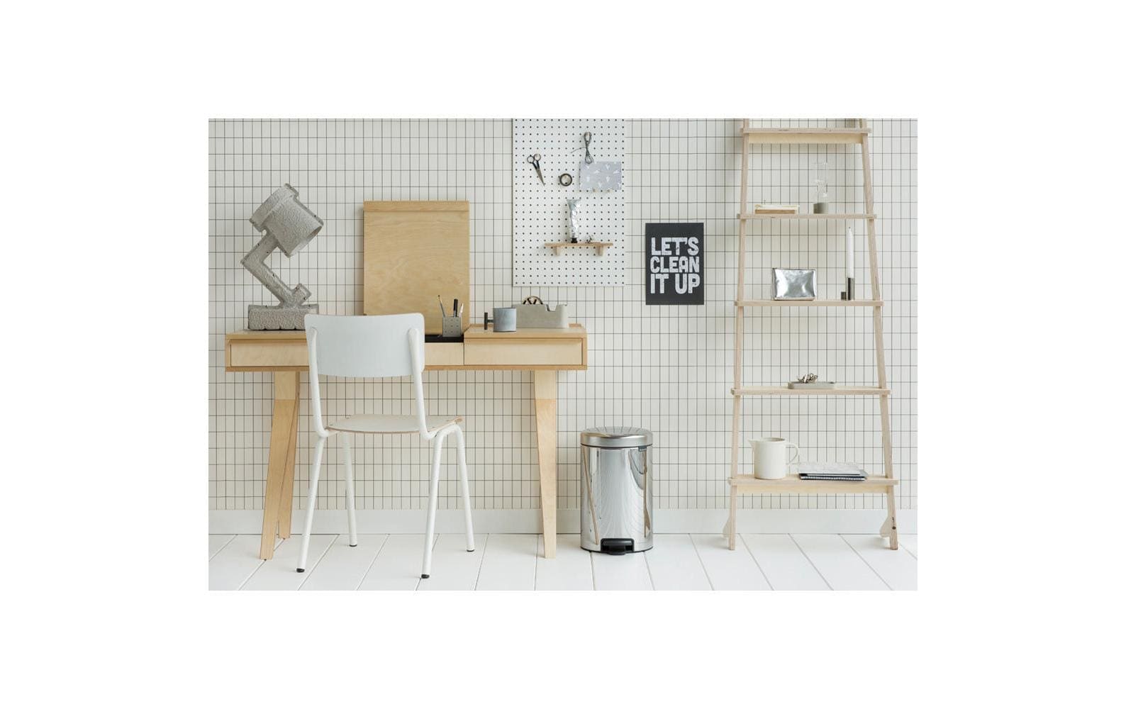 Brabantia Poubelle »NewIcon 12 l, Brilliant Steel« 1 Behälter