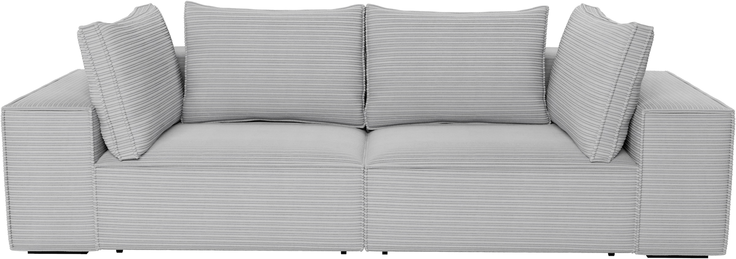 Trends by HG Canapé Big »CONOR« fonction couchage + coffre de lit