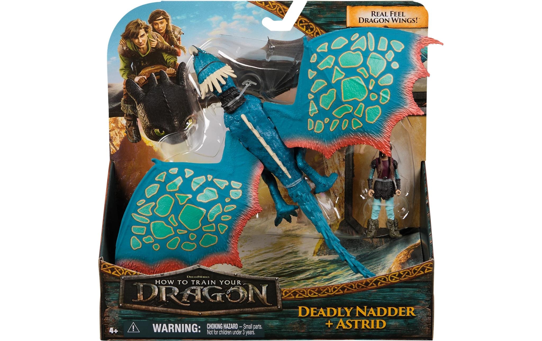Spin Master Spielfigur »Dragons Movie Sturmpfeil und Astrid Viking«