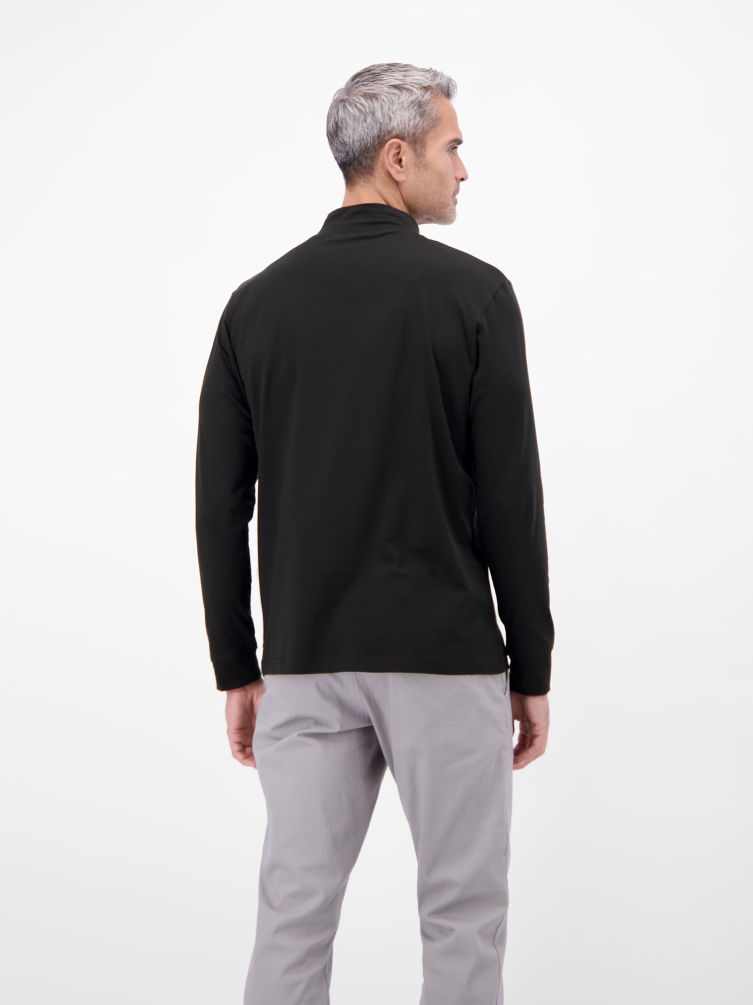 LERROS Sweat-shirt »Herren-Shirt mit modischem Turtleneck«

