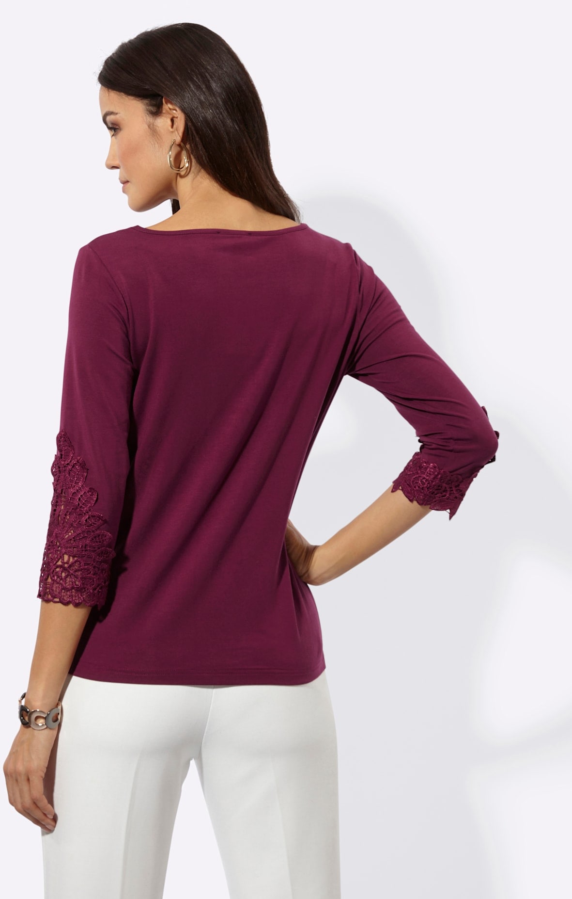 creation L Chemise en dentelle »Lyocell-Shirt« 1