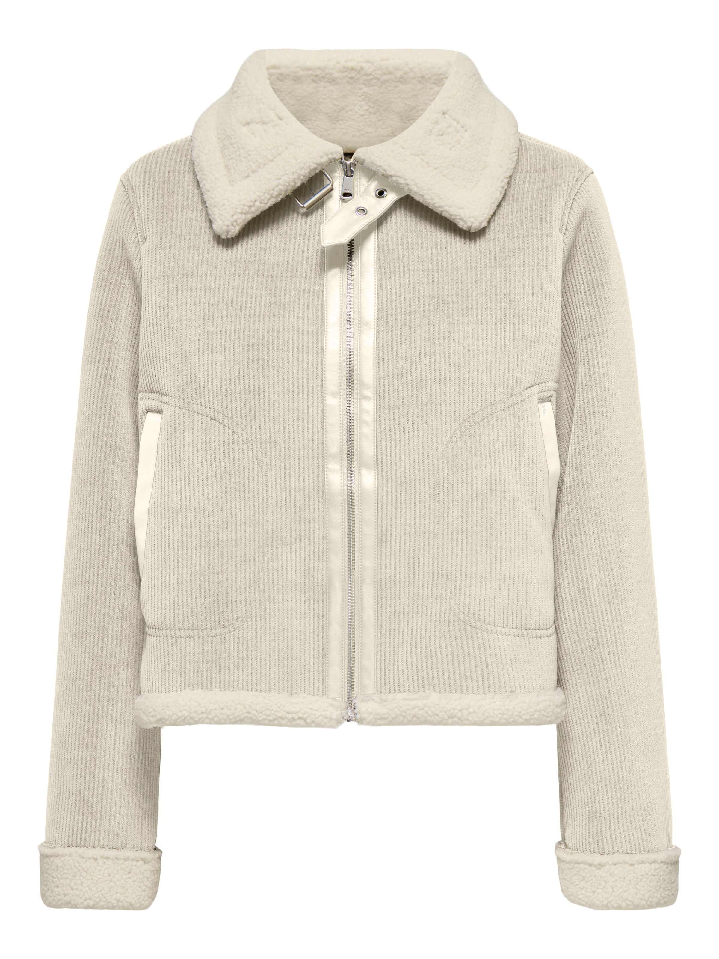 ONLY Veste en velours côtelé »ONLKINGSTON CORD BOND JACKET CC OTW« ohne Kapuze