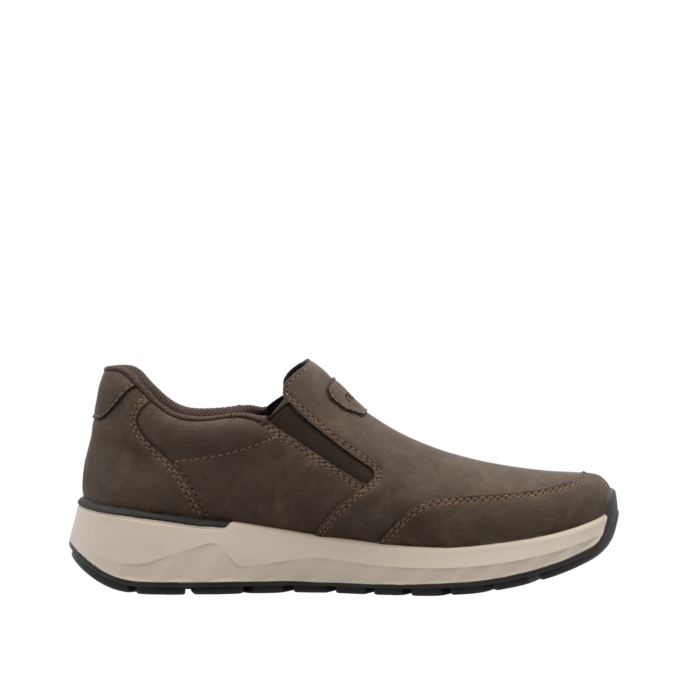 Rieker Slipper  chaussure à enfiler, demi-bottine, sneaker slip-on avec coutures décoratives