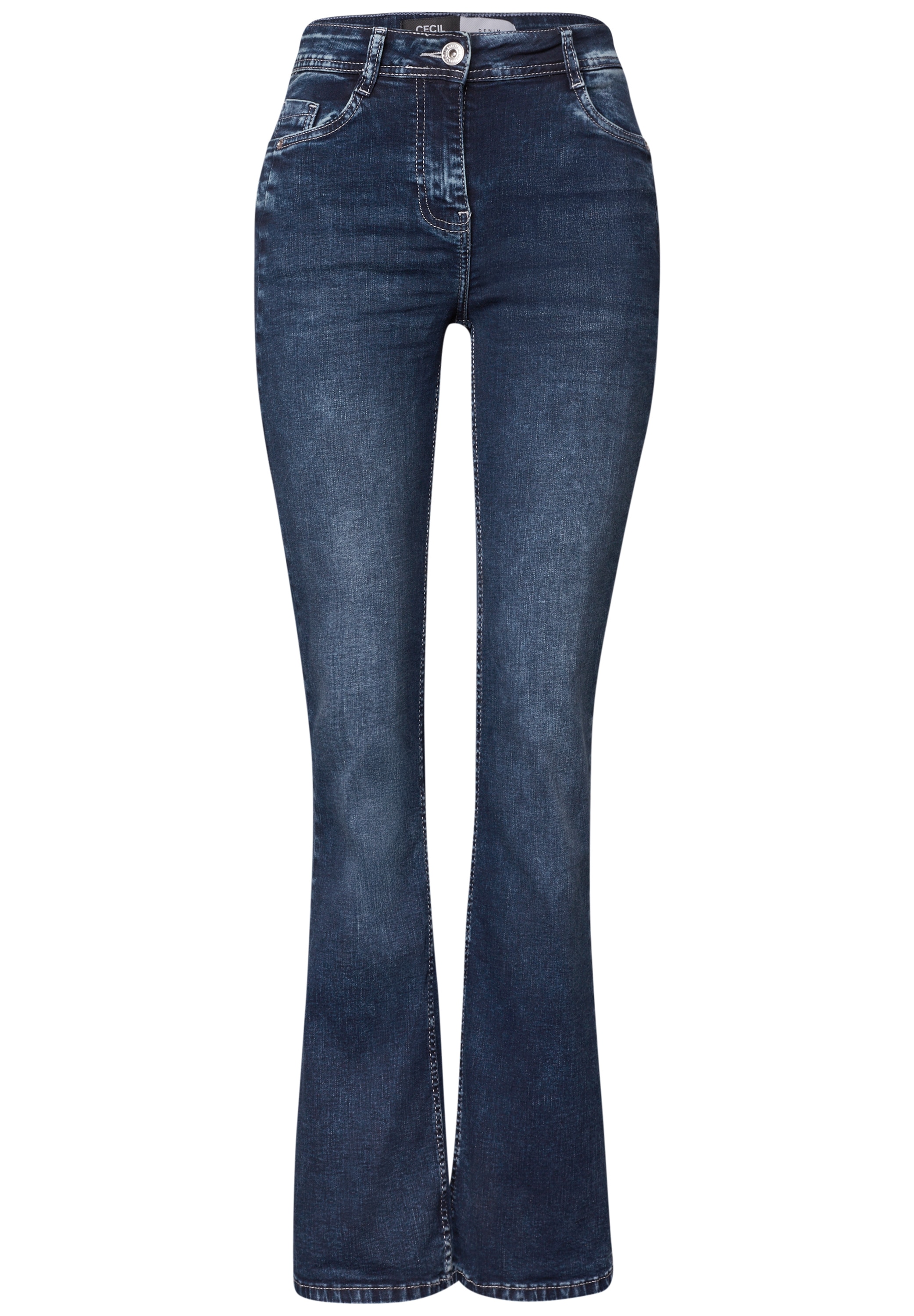 Cecil Bootcut-Jeans »Style Toronto« mit Elasthananteil, 5-Pocket-Form