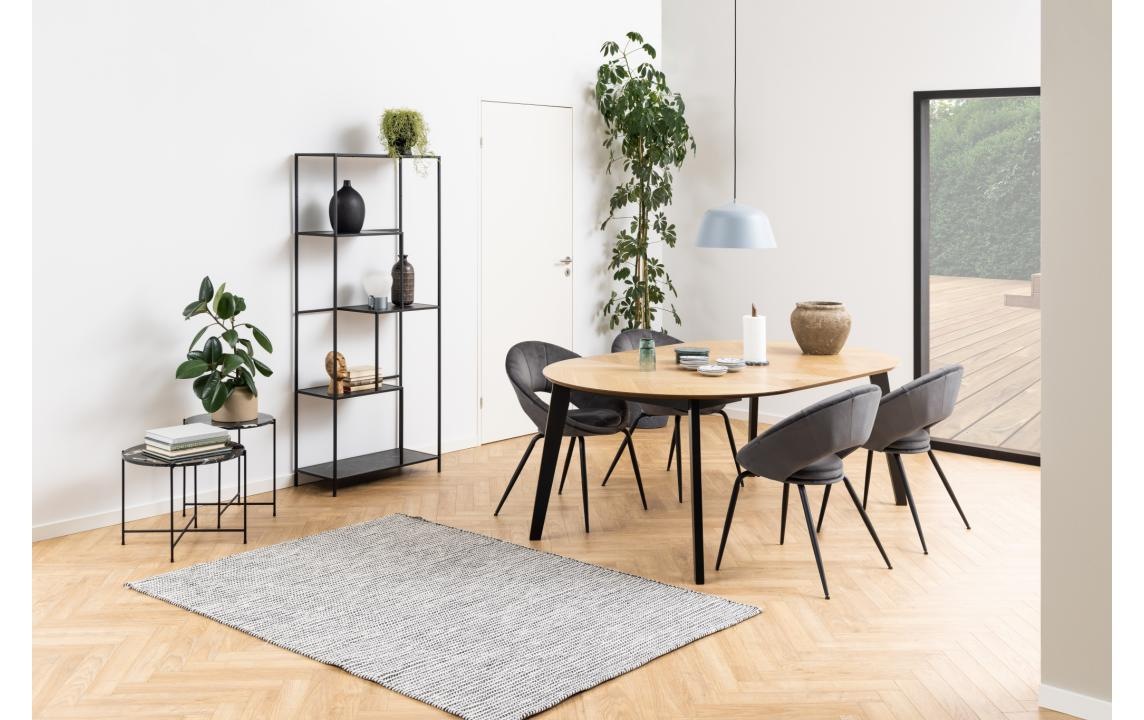 AC Design Beistelltisch »Avila« Ecktisch, rund, Tischplatte aus Marmorstein, T: 52 cm