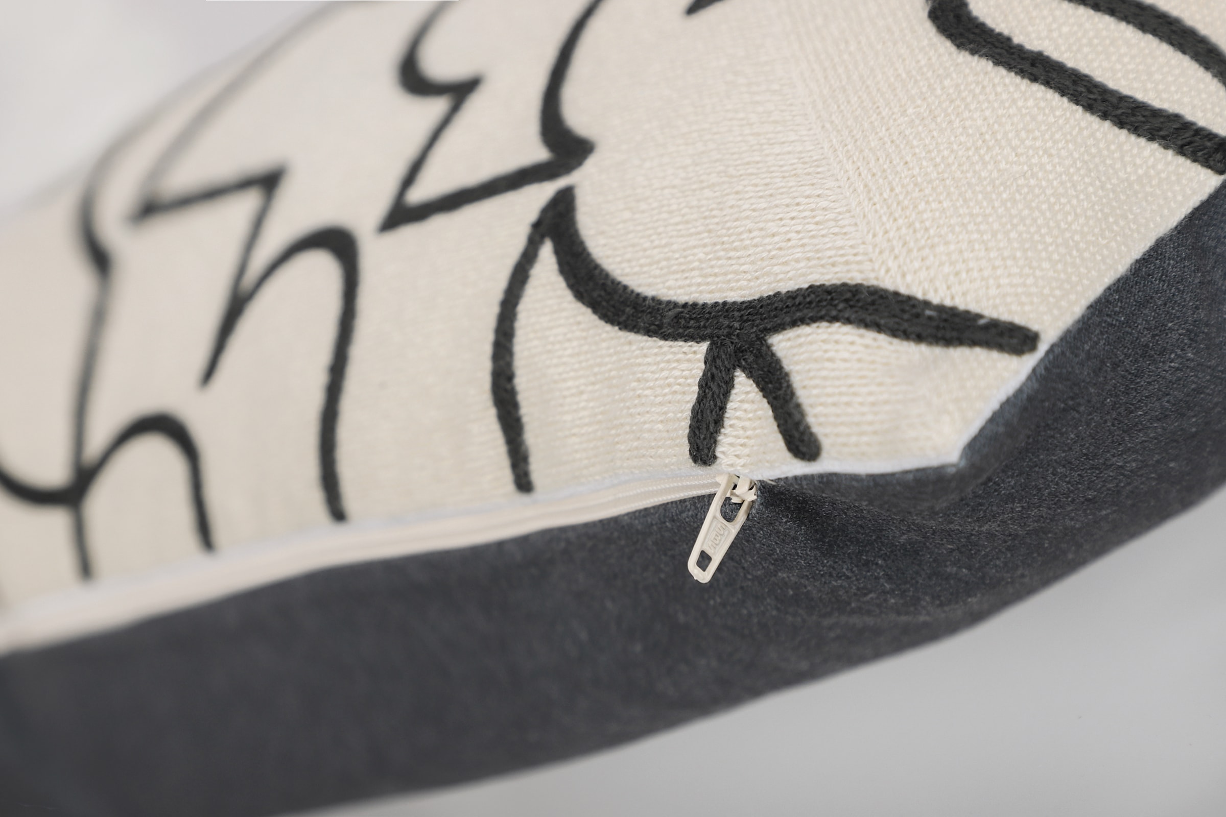 SCHÖNER WOHNEN-Kollektion Coussin décoratif »Frame« bestickt