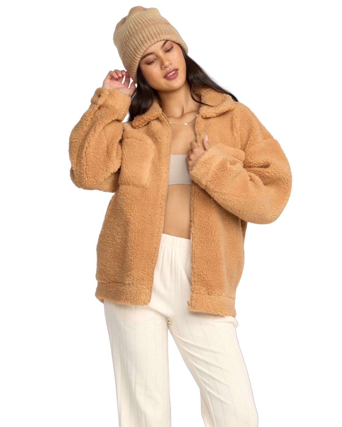 Billabong Pull en polaire »Resound Sherpa Shacket«
