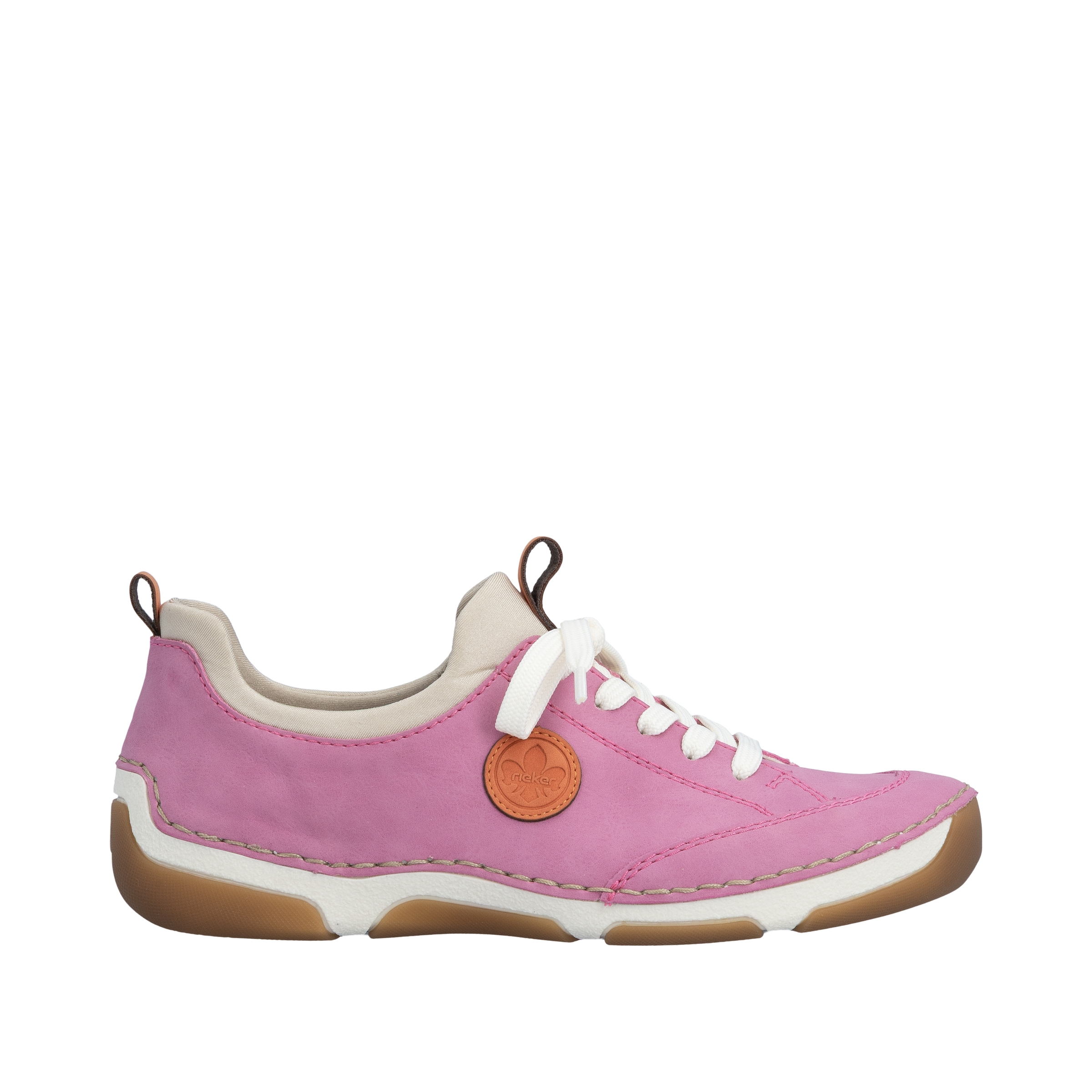 Rieker Baskets slip-on  mocassin, chaussure à enfiler, sneaker de loisirs en similicuir