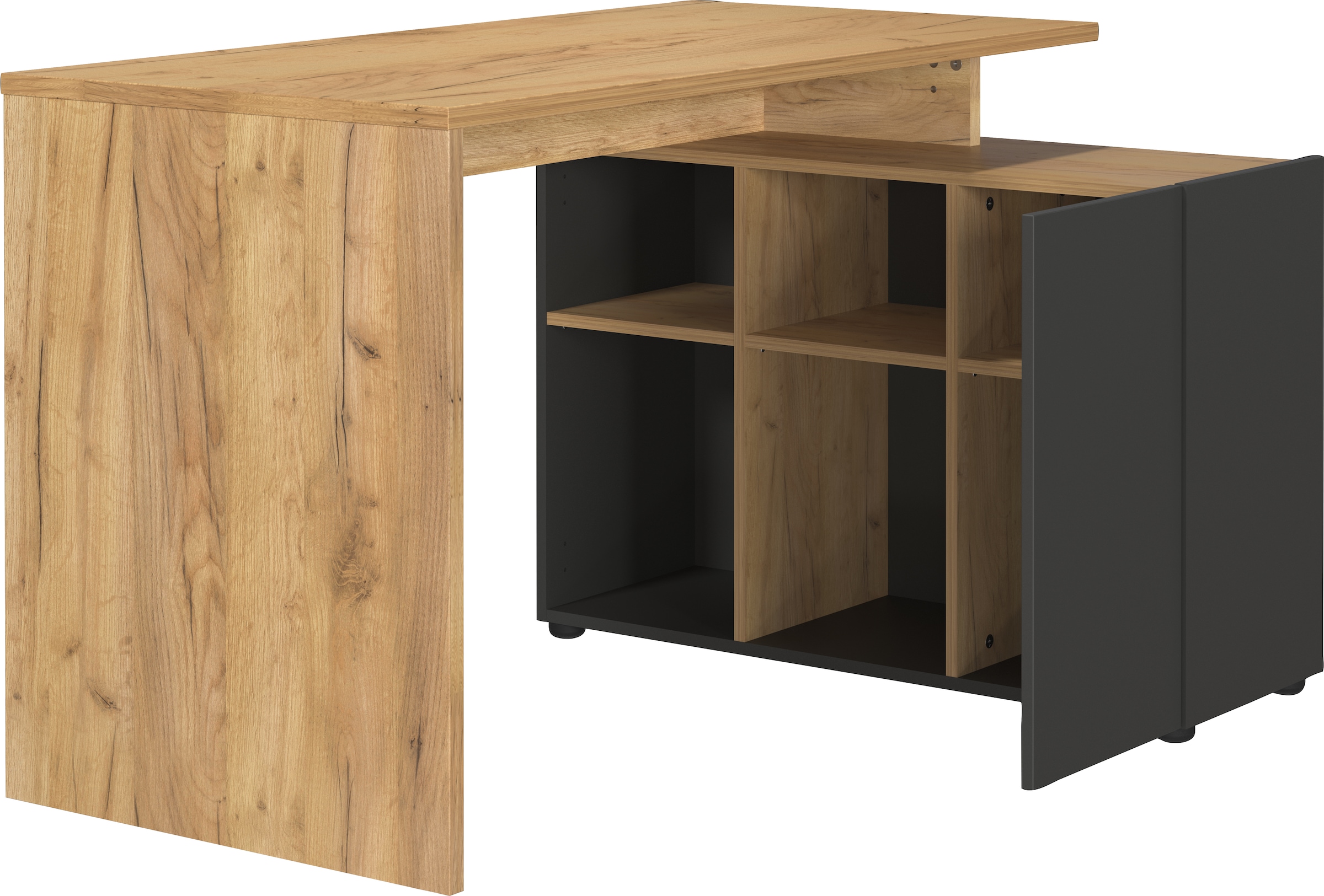 GERMANIA Bureau d'angle »Adrano« 1 cuis tlg. mit integriertem Sideboard