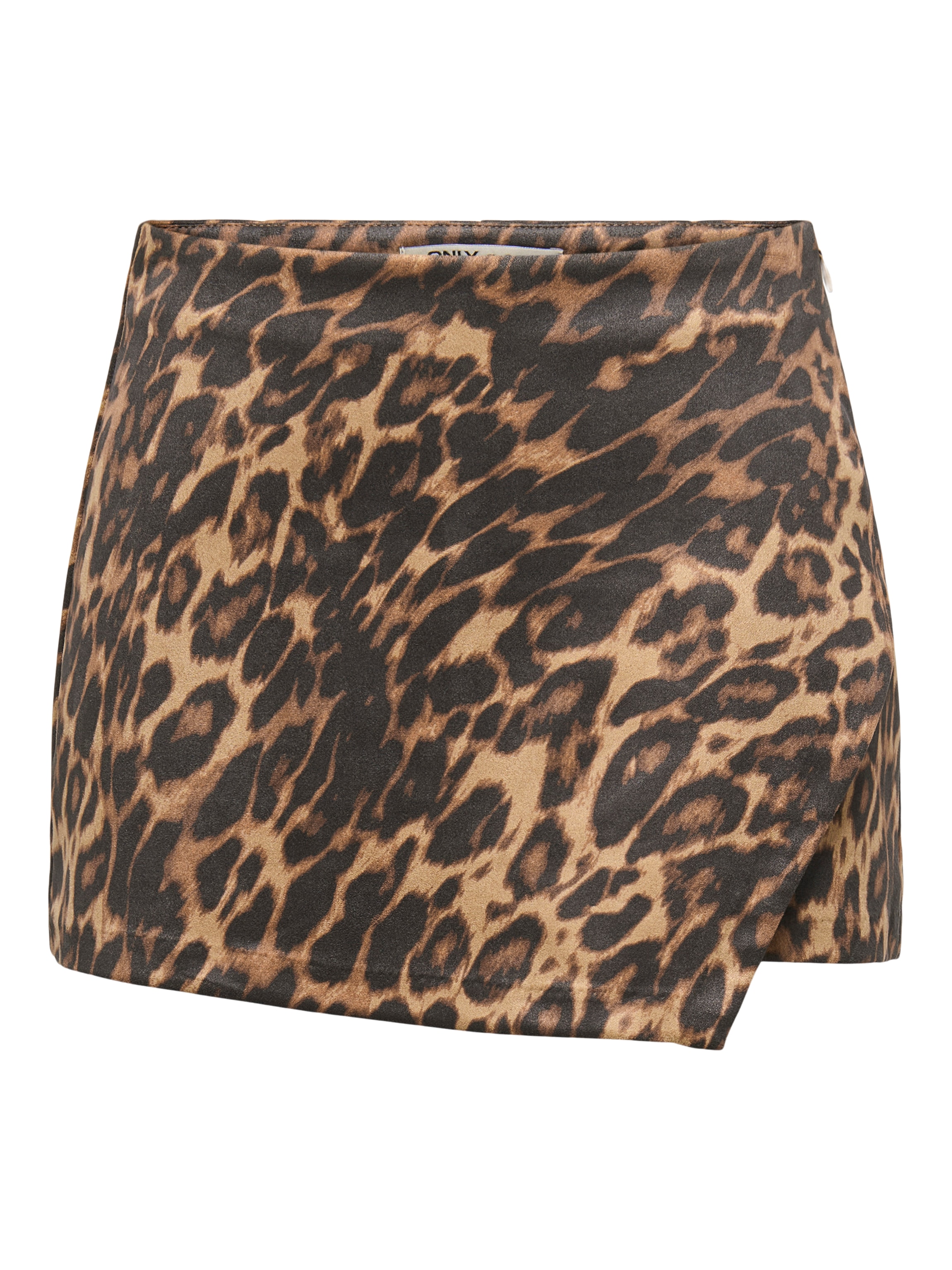 ONLY Jupe-culotte »ONLMIST-ASK MW FAUX SUEDE LEO SKORT PNT«