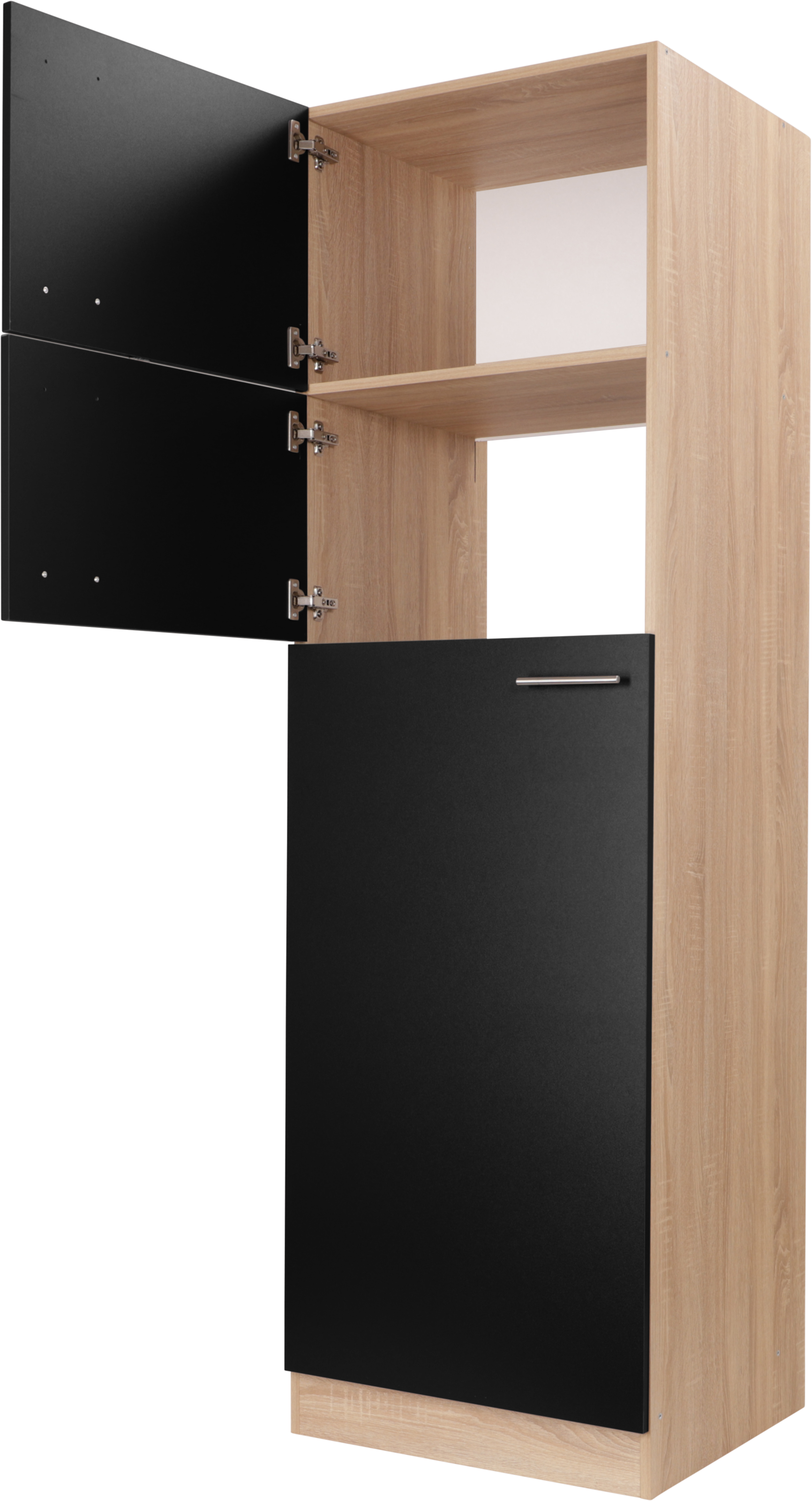 RESPEKTA Kühlumbauschrank »Merle« Breite 60 cm, Türen wechselseitig anschlagbar, Höhe 200 cm