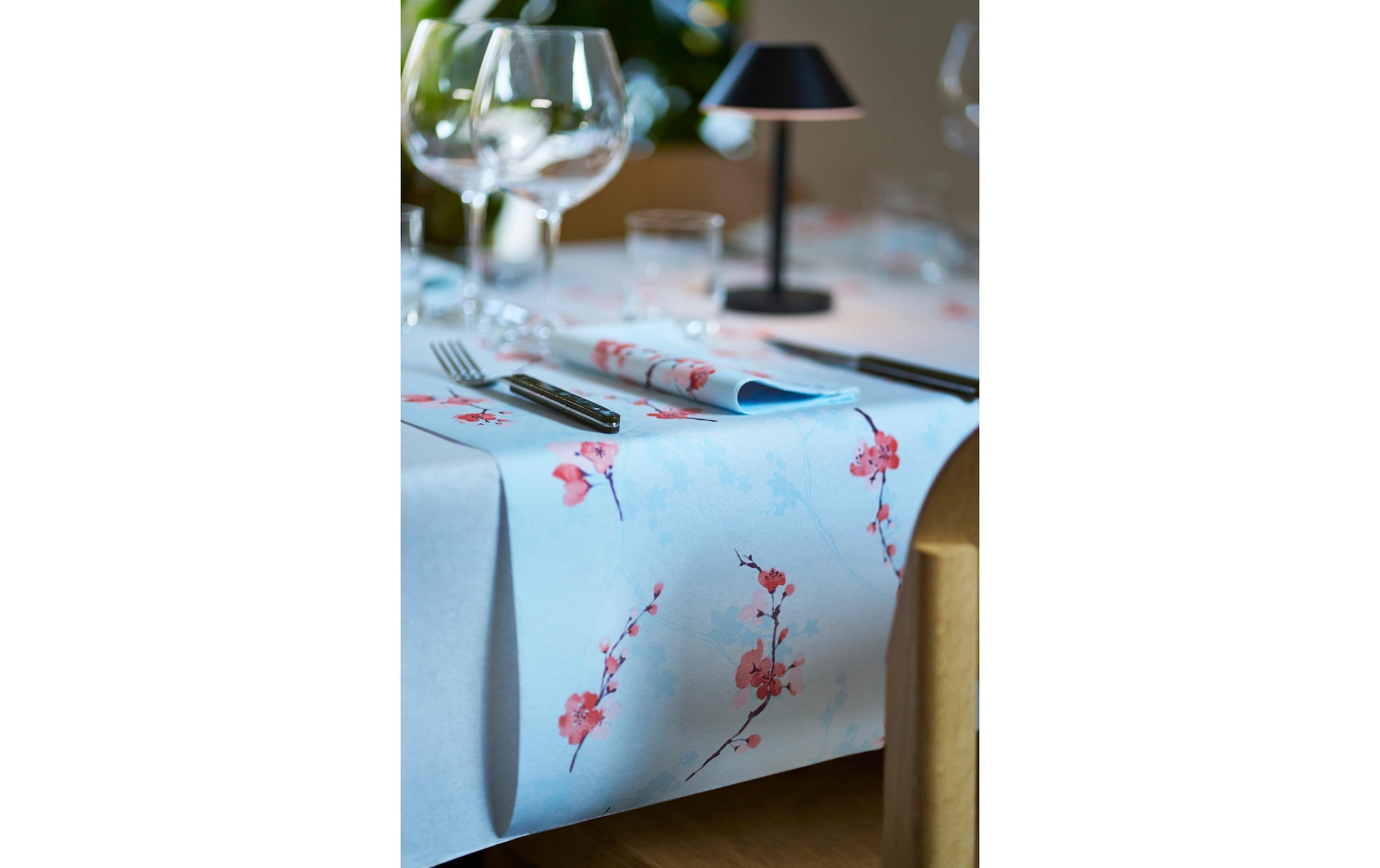   Chemin de table »Duni Cherry Breeze 40 cm x 24 cm«