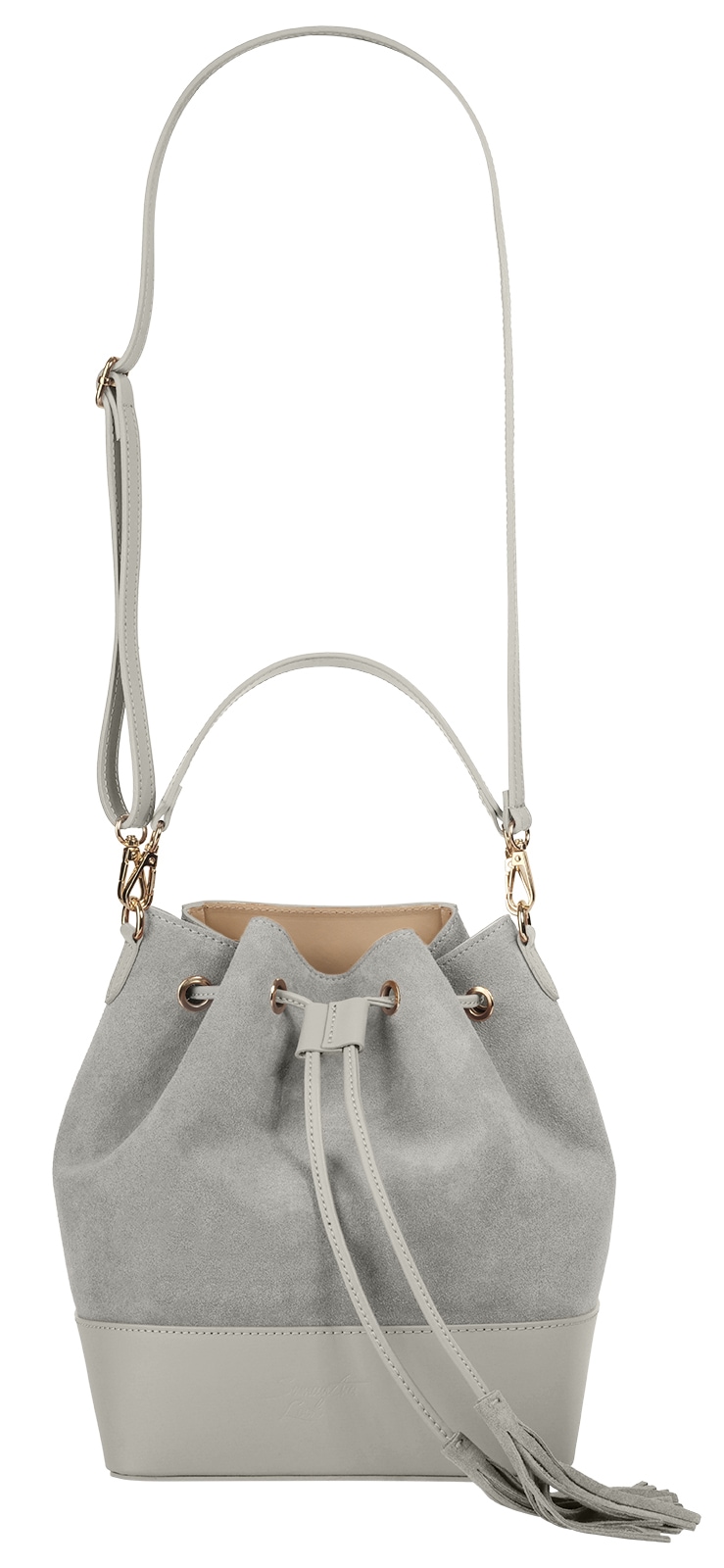 Samantha Look Sac à bandoulière echt Leder, Made in Italy