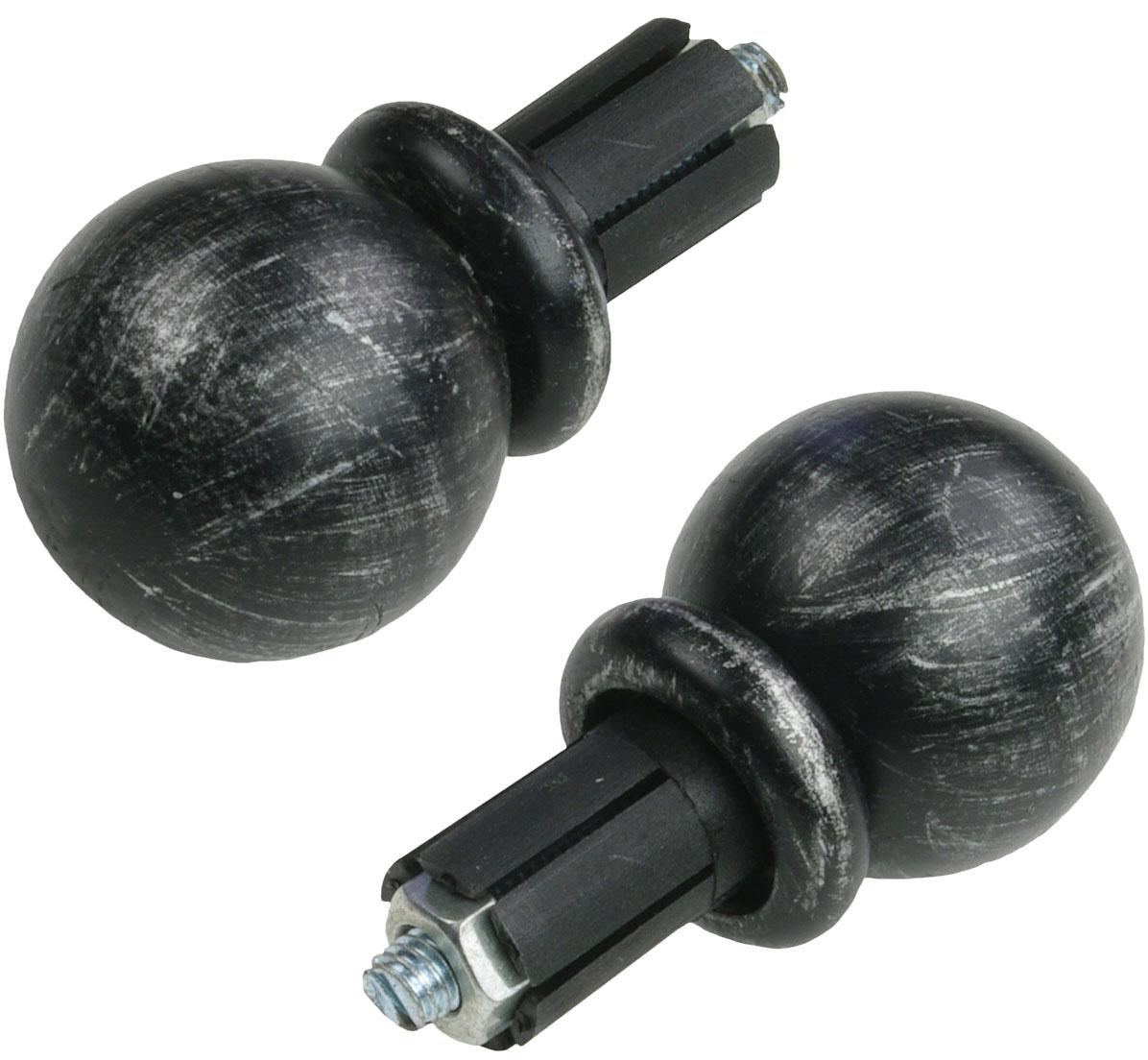 Liedeco Gardinenstange »Esp Kugel« Ø 16 mm 1 läufig-läufig Fixmass 1-läufig im Fixmass Ø 16 mm