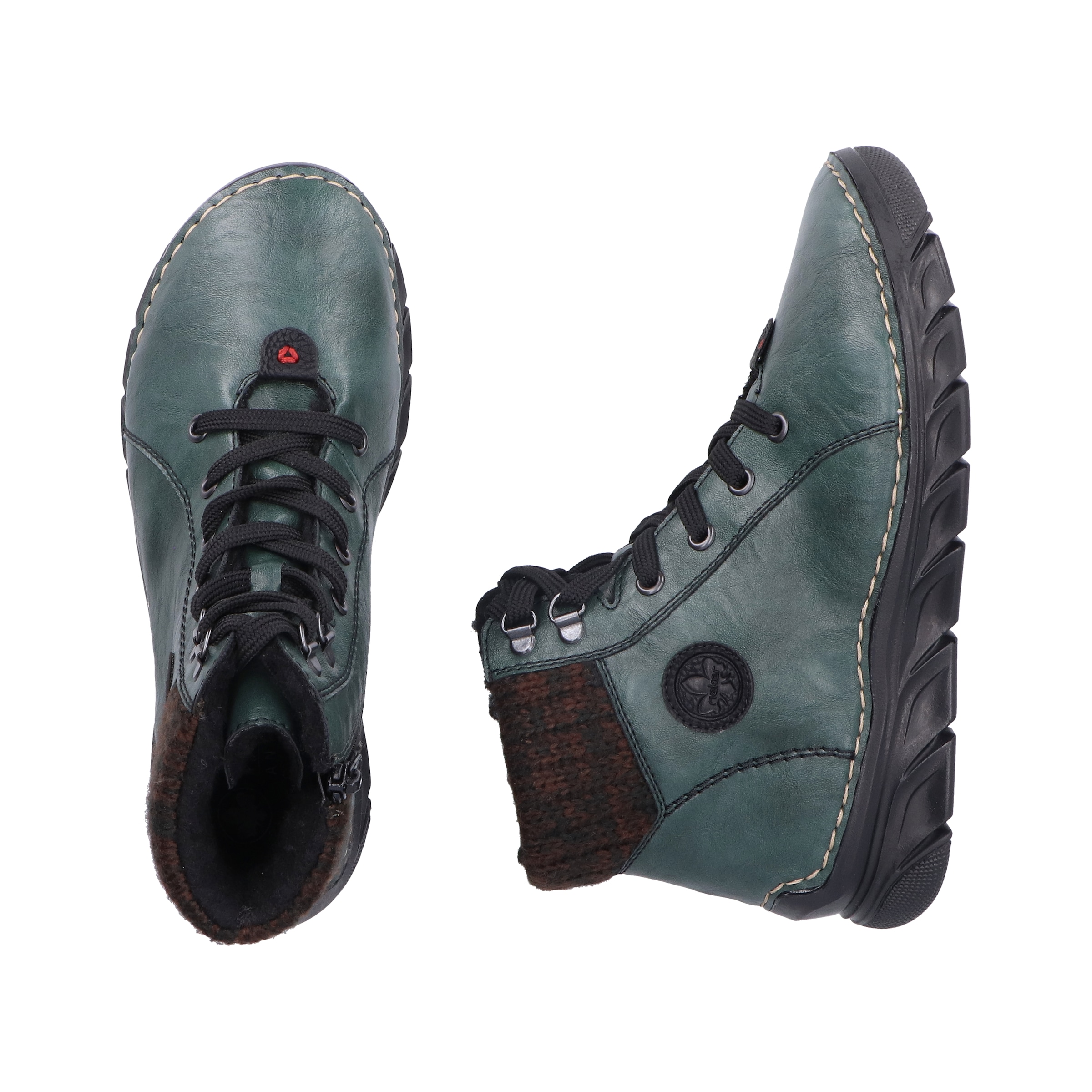 Rieker Winterboots  Schnürboots, Stiefelette mit Innenreissverschluss
