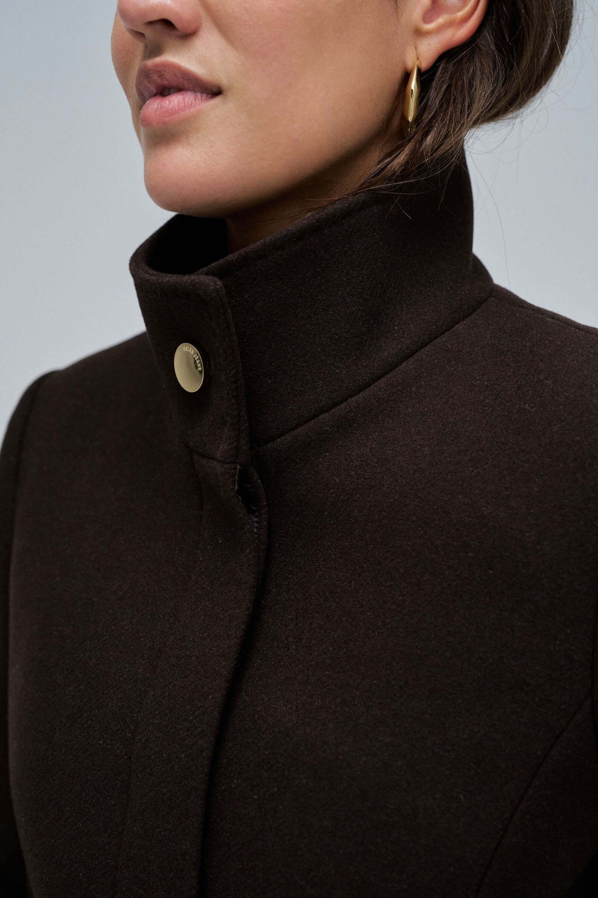 Salsa Wolljacke »Salsa Jeans Wollmantel The Reimagined Wool Coat«